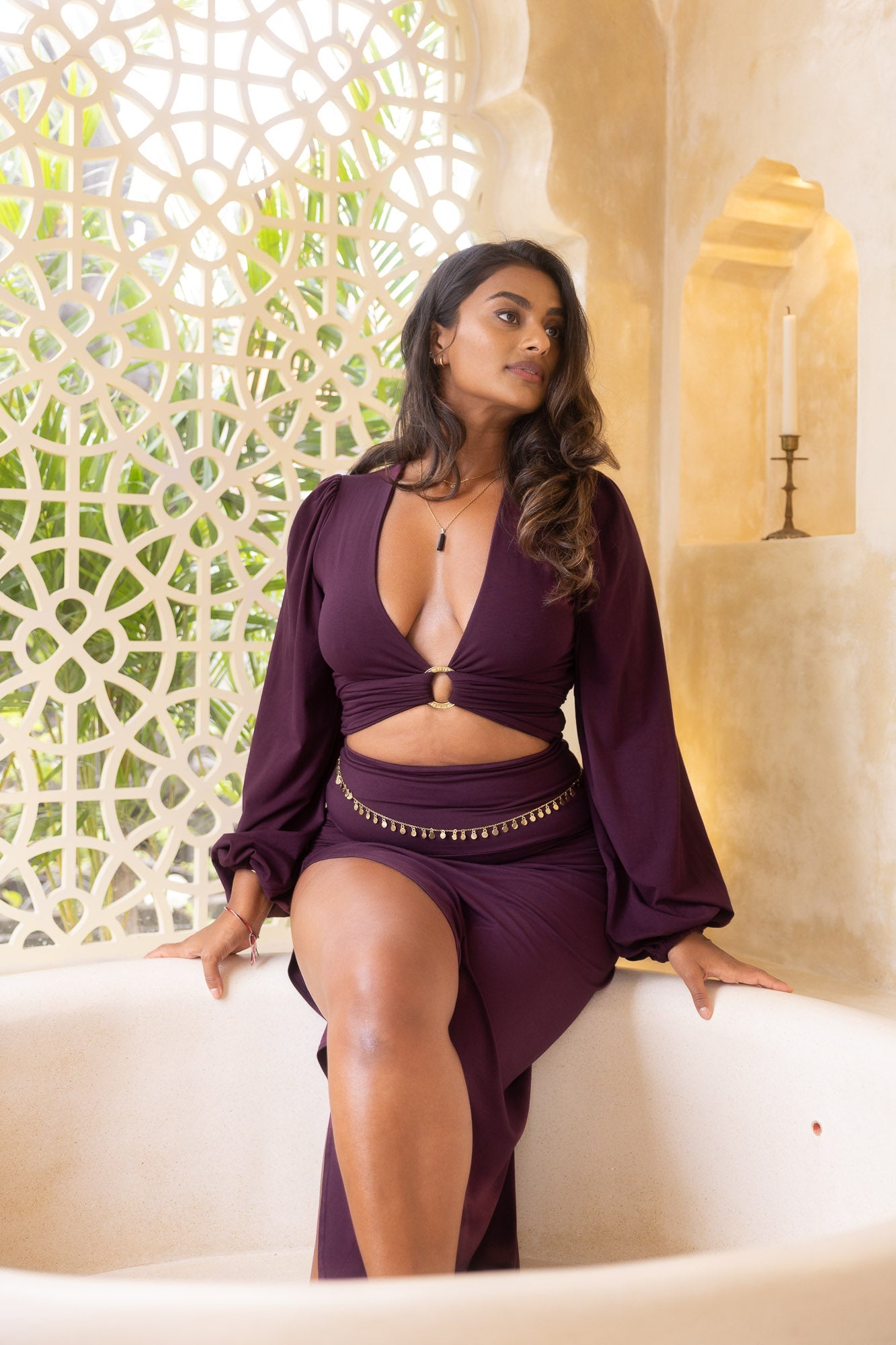 Nyla Top (5-Way) - Amethyst Purple