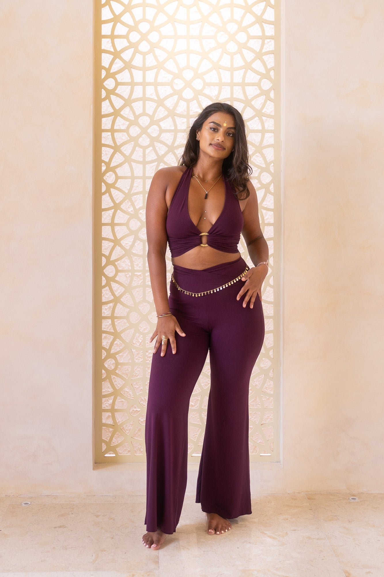 Freya Pant - Amethyst Purple