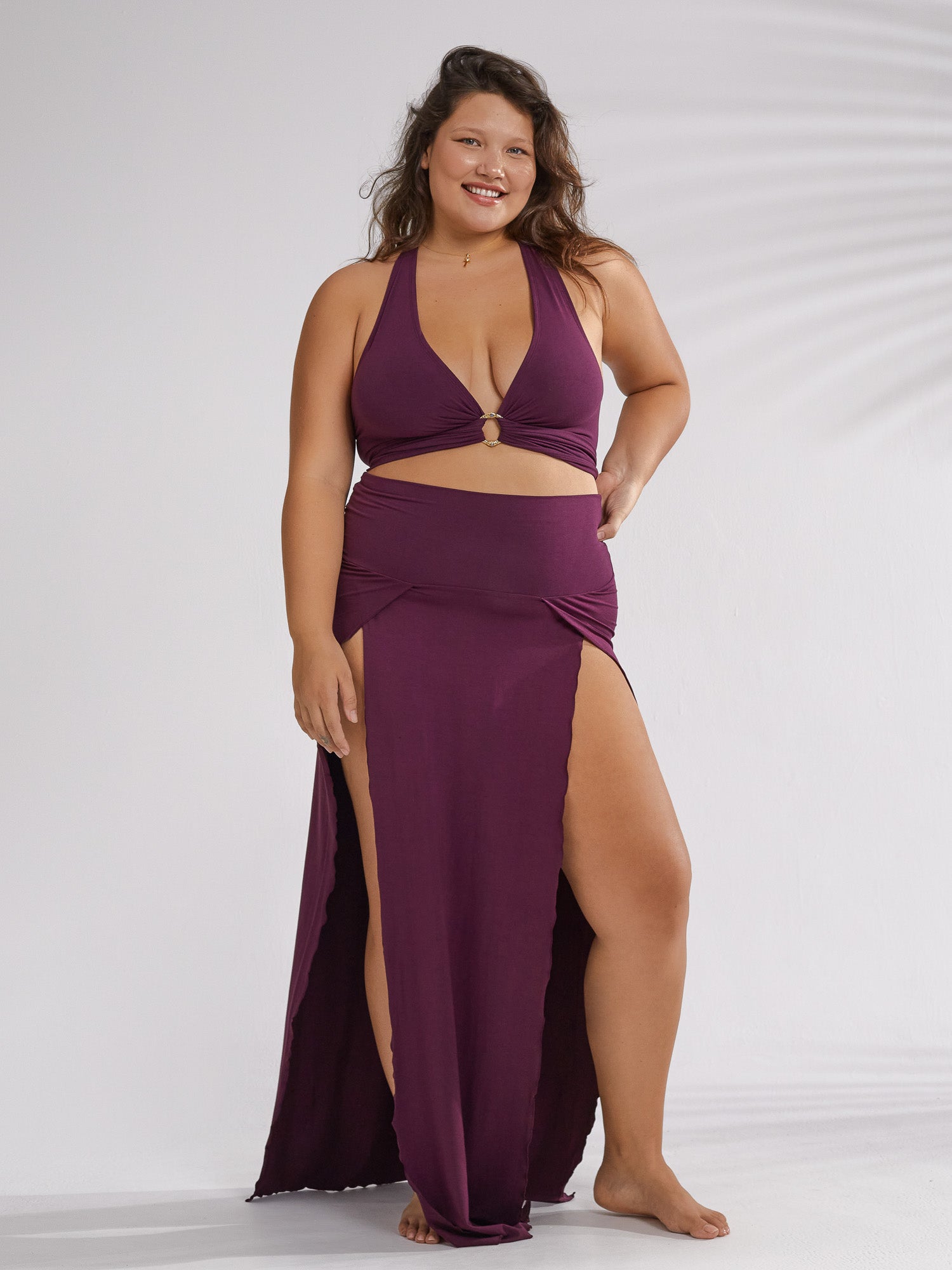 Serpent Top (5-Way) - Amethyst Purple