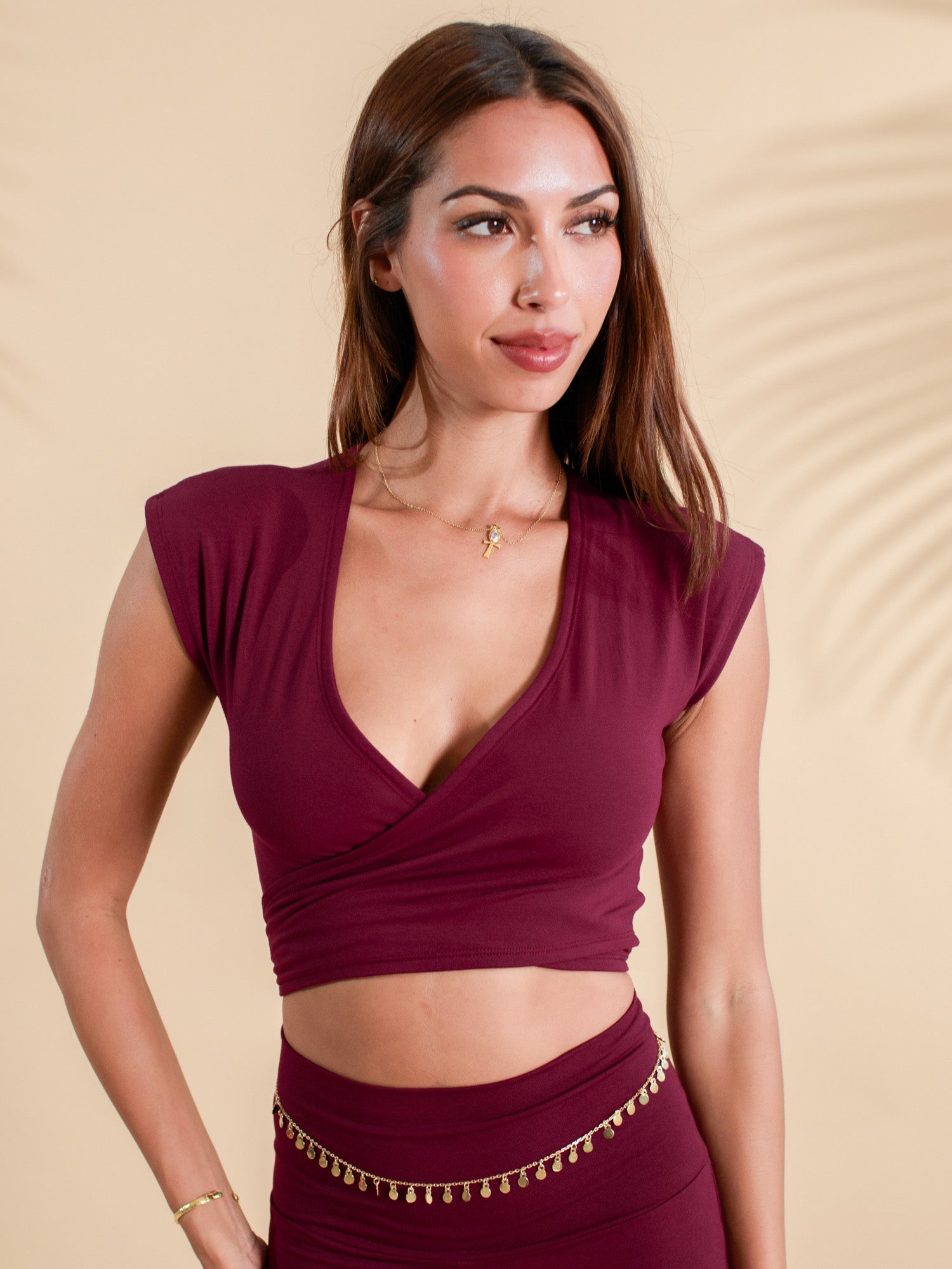 Anaya Top (5-Way) - Cherry Stone