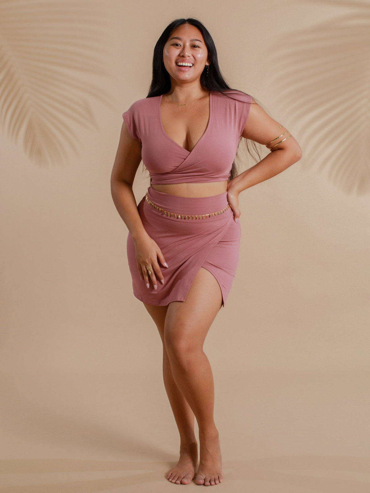 Demi Skort - Dusty Rose