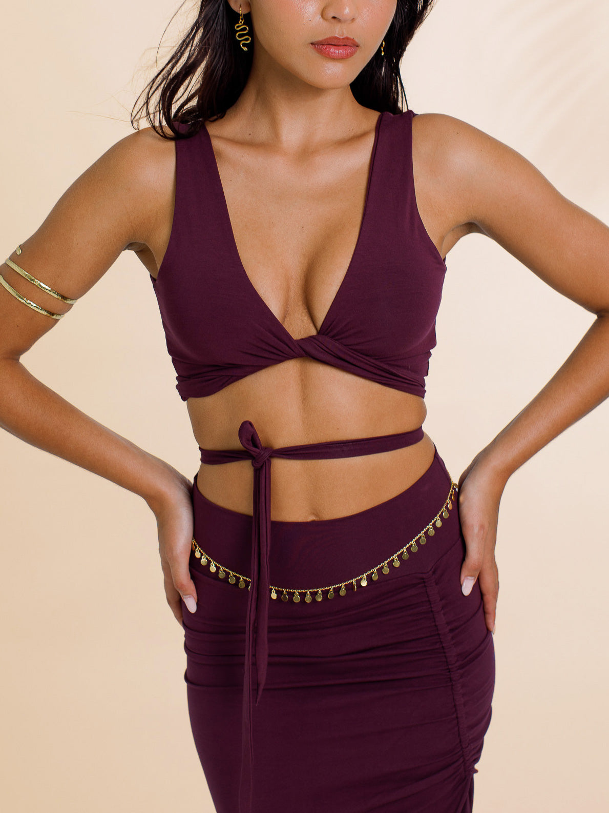 Reversible Artemis Top (5-Way) - Amethyst Purple