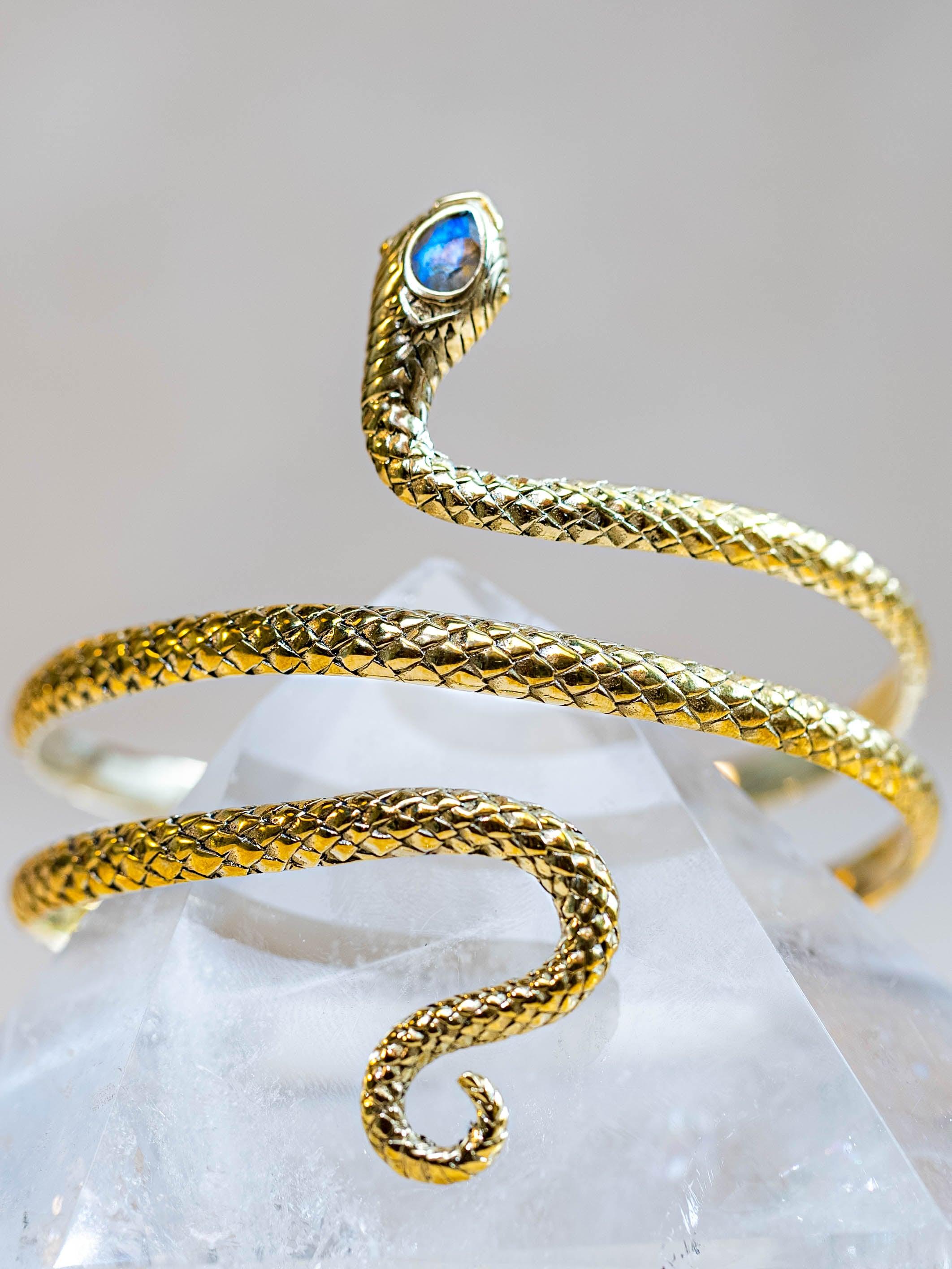 Labradorite , 18kt Gold Plated