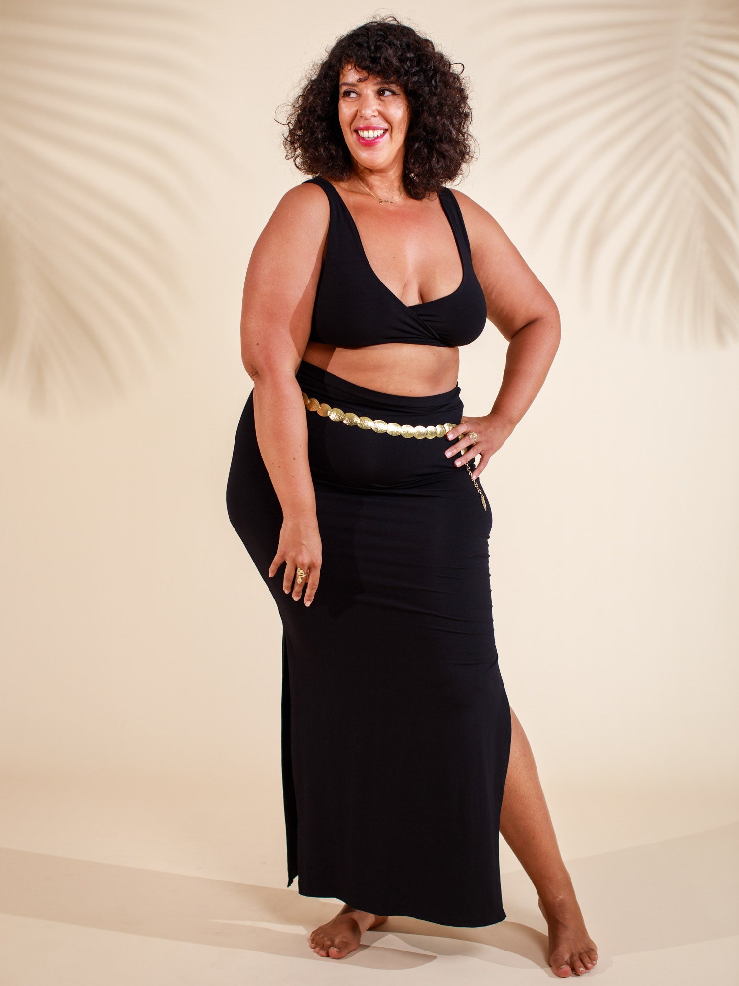 Alexandra Skirt - Black Onyx