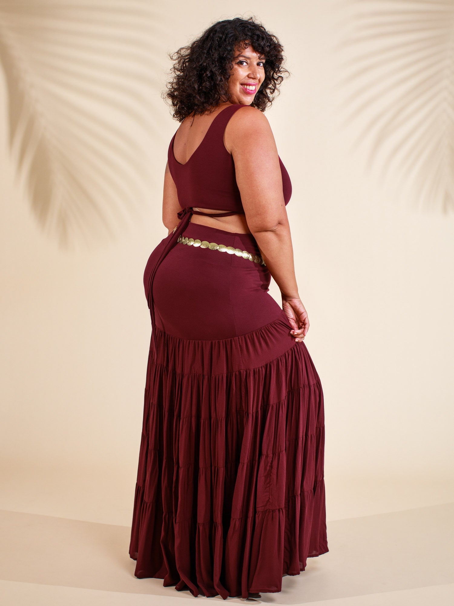 Esme Skirt - Cherry Stone