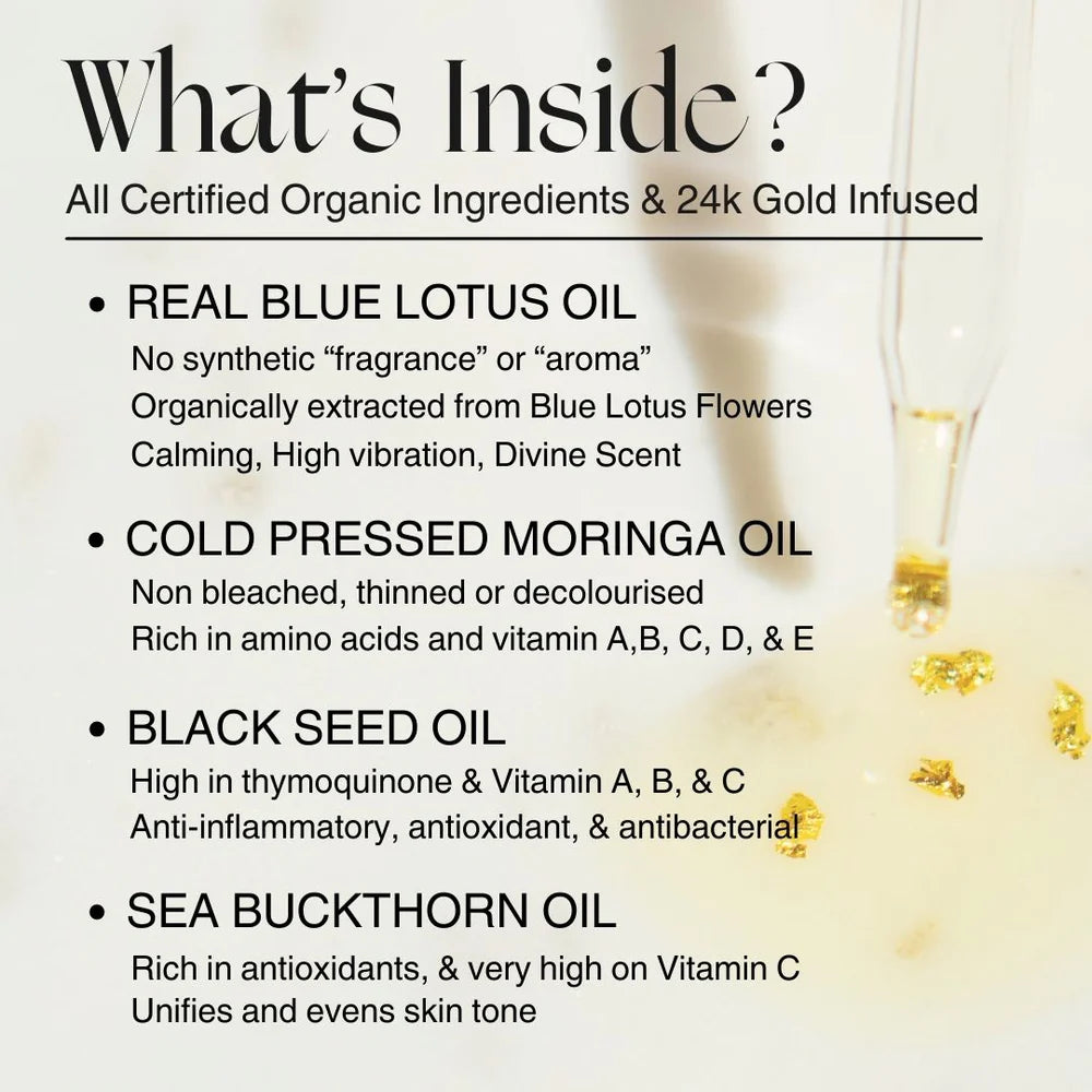Celestial - Blue Lotus & Moringa Face oil