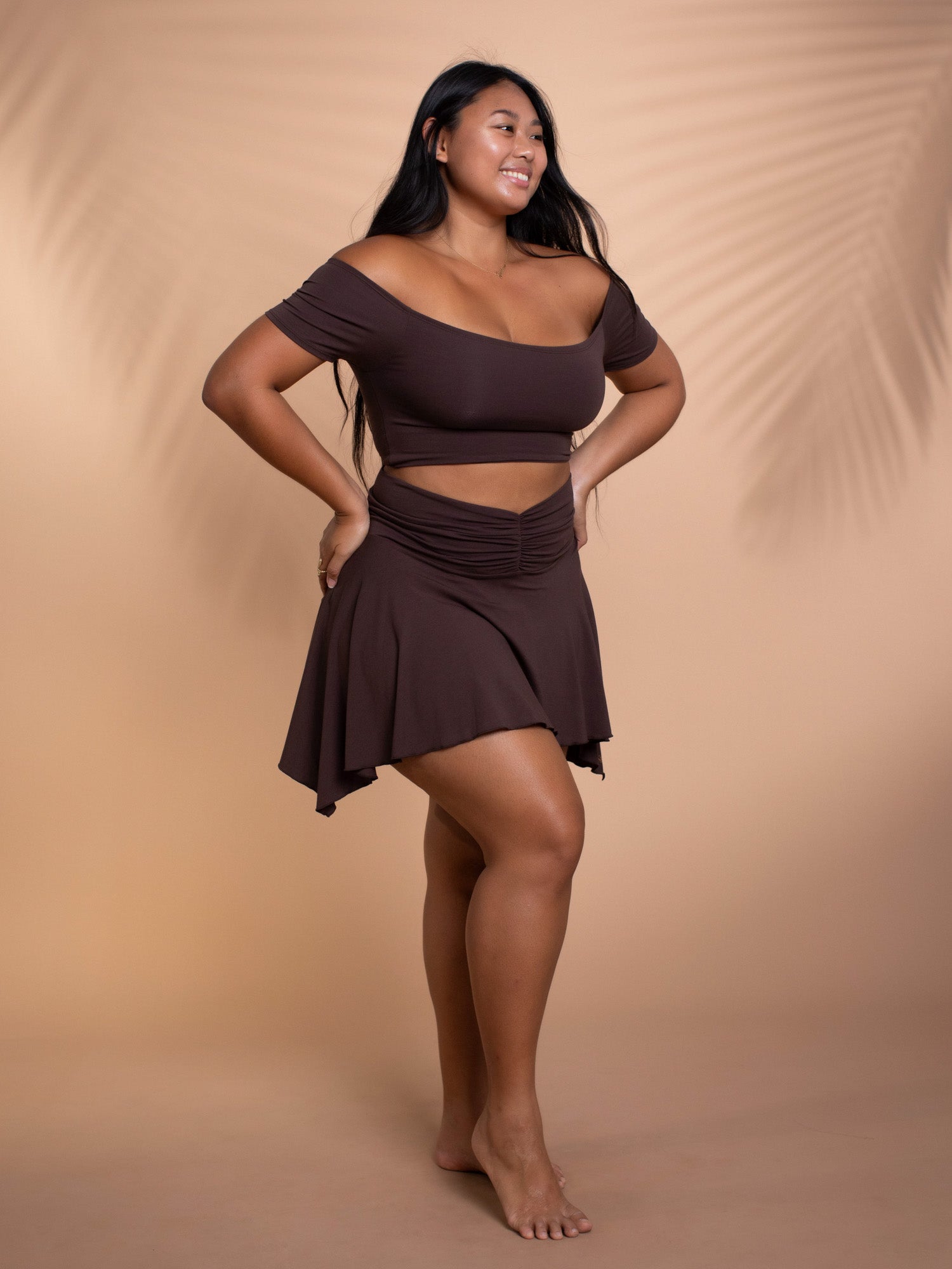 Shakti Skirt (3-Way) - Cacao