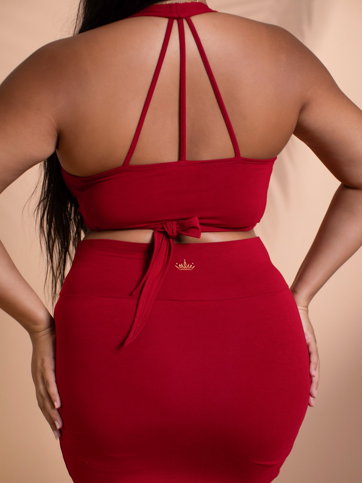 Demi Skort - Crimson Red