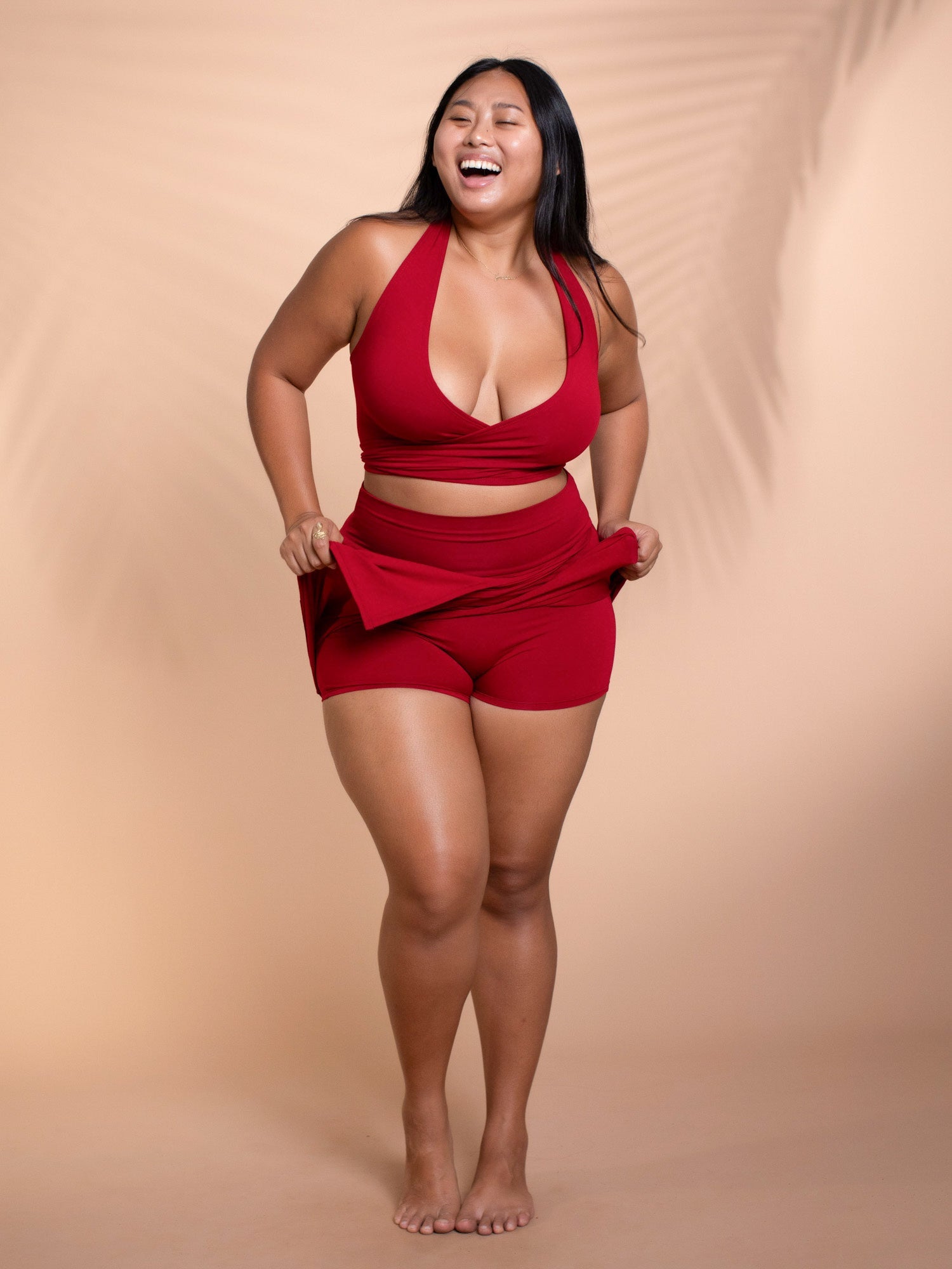 Demi Skort - Crimson Red