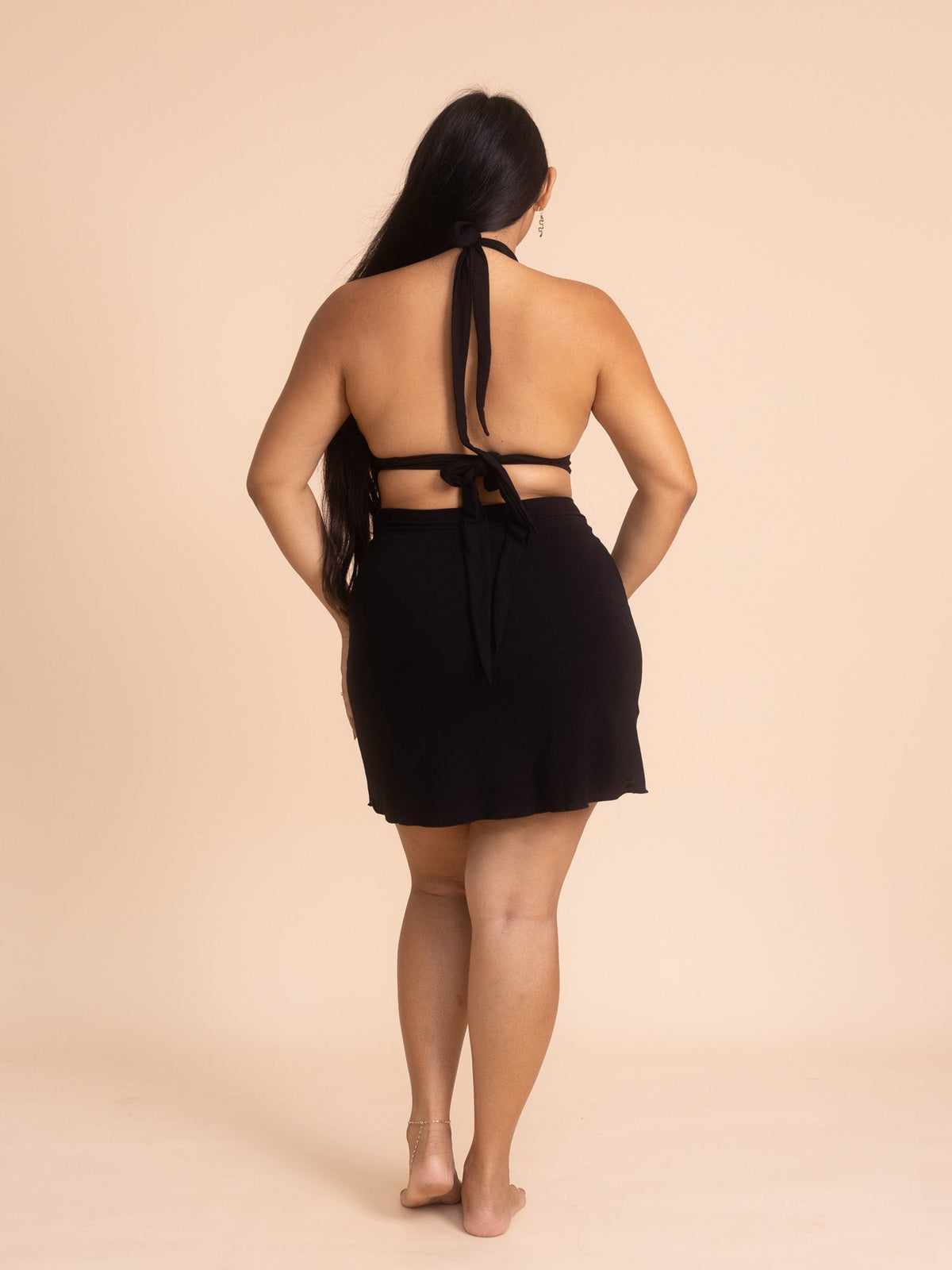 Diana Mini Skort - Black Onyx