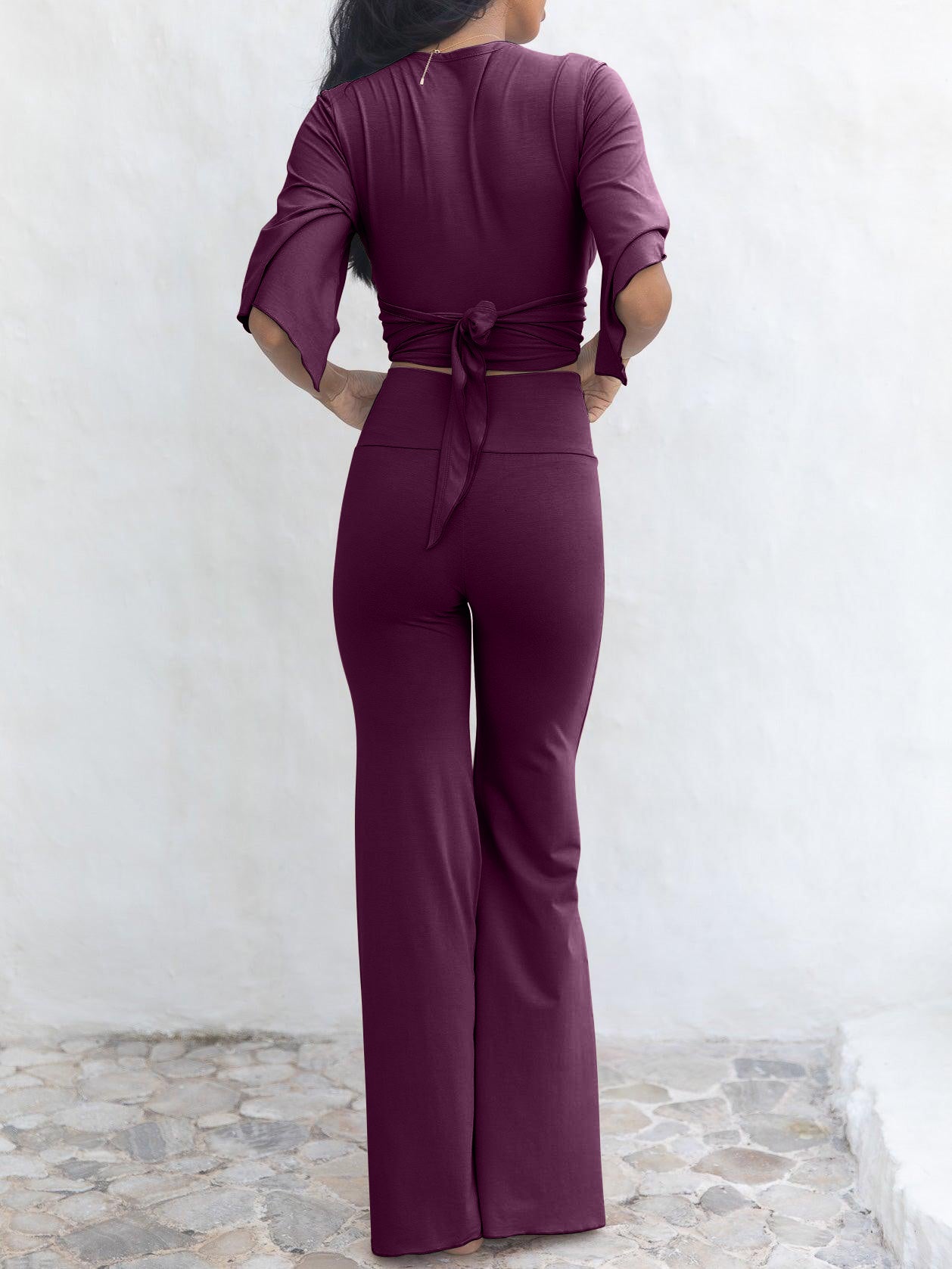 Geisha Top (5-Way) - Amethyst Purple