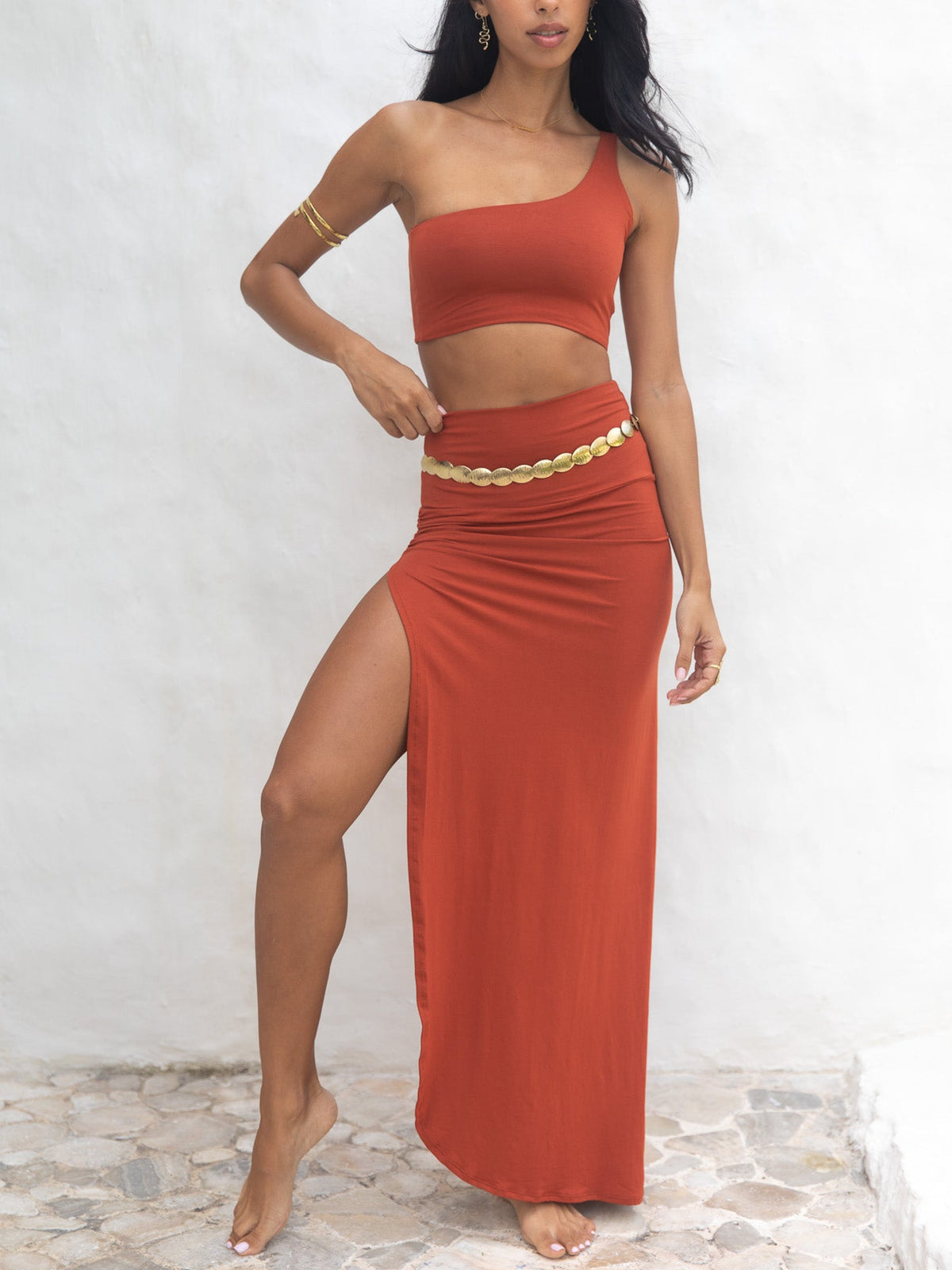 Zahra Top - Carnelian