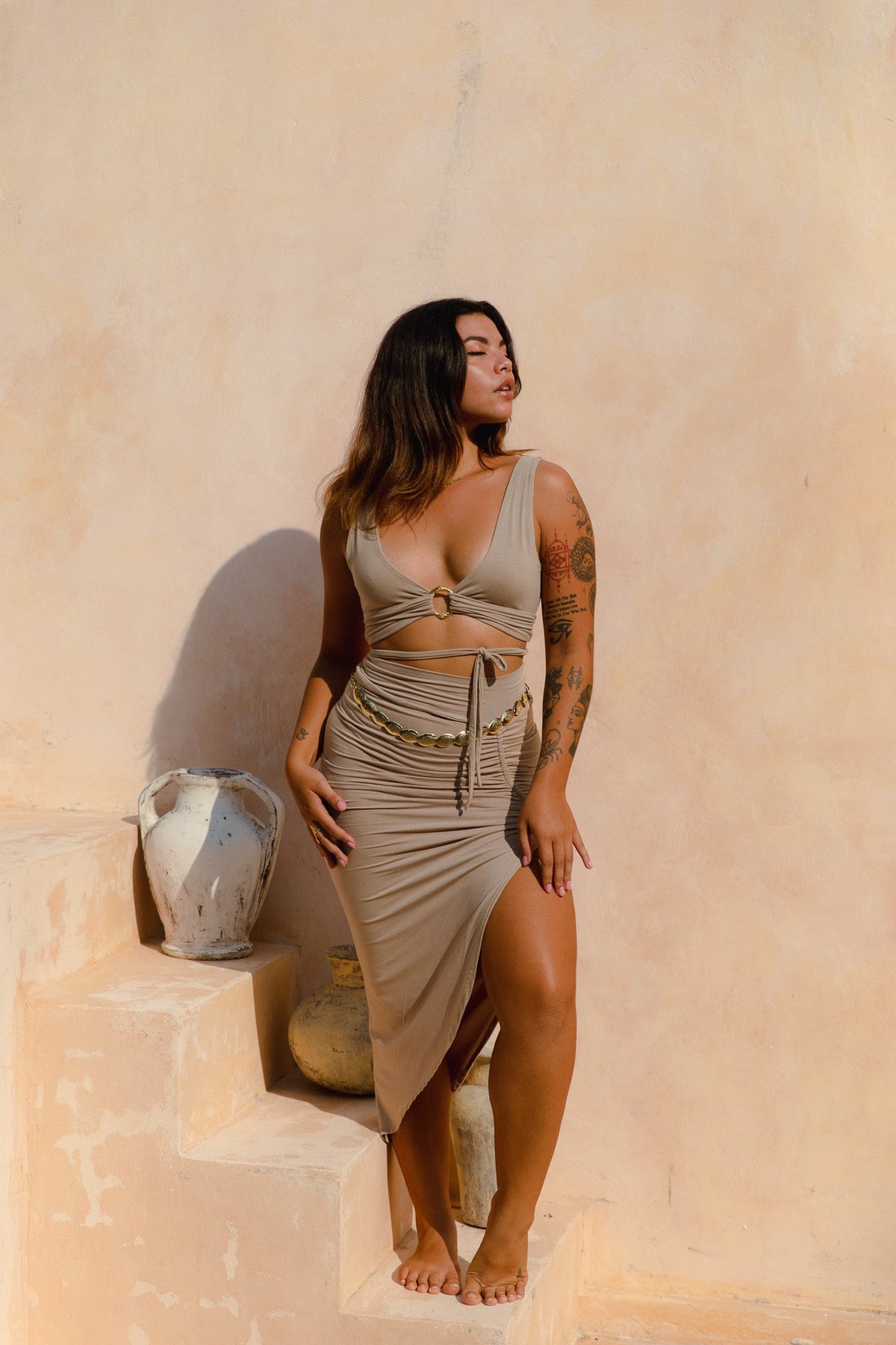 Isis Skirt - Egyptian Sand
