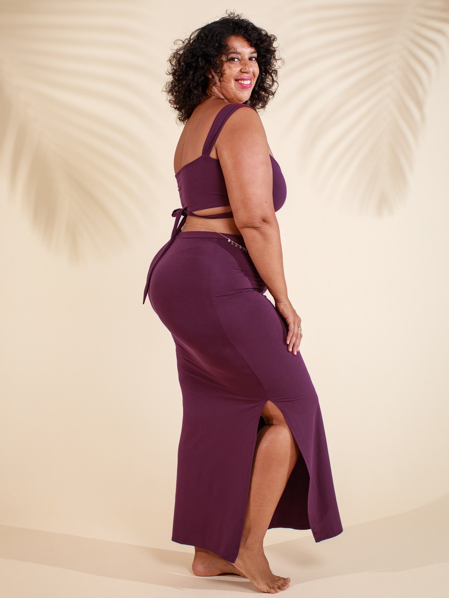 Emilia Top (2-Way) - Amethyst Purple