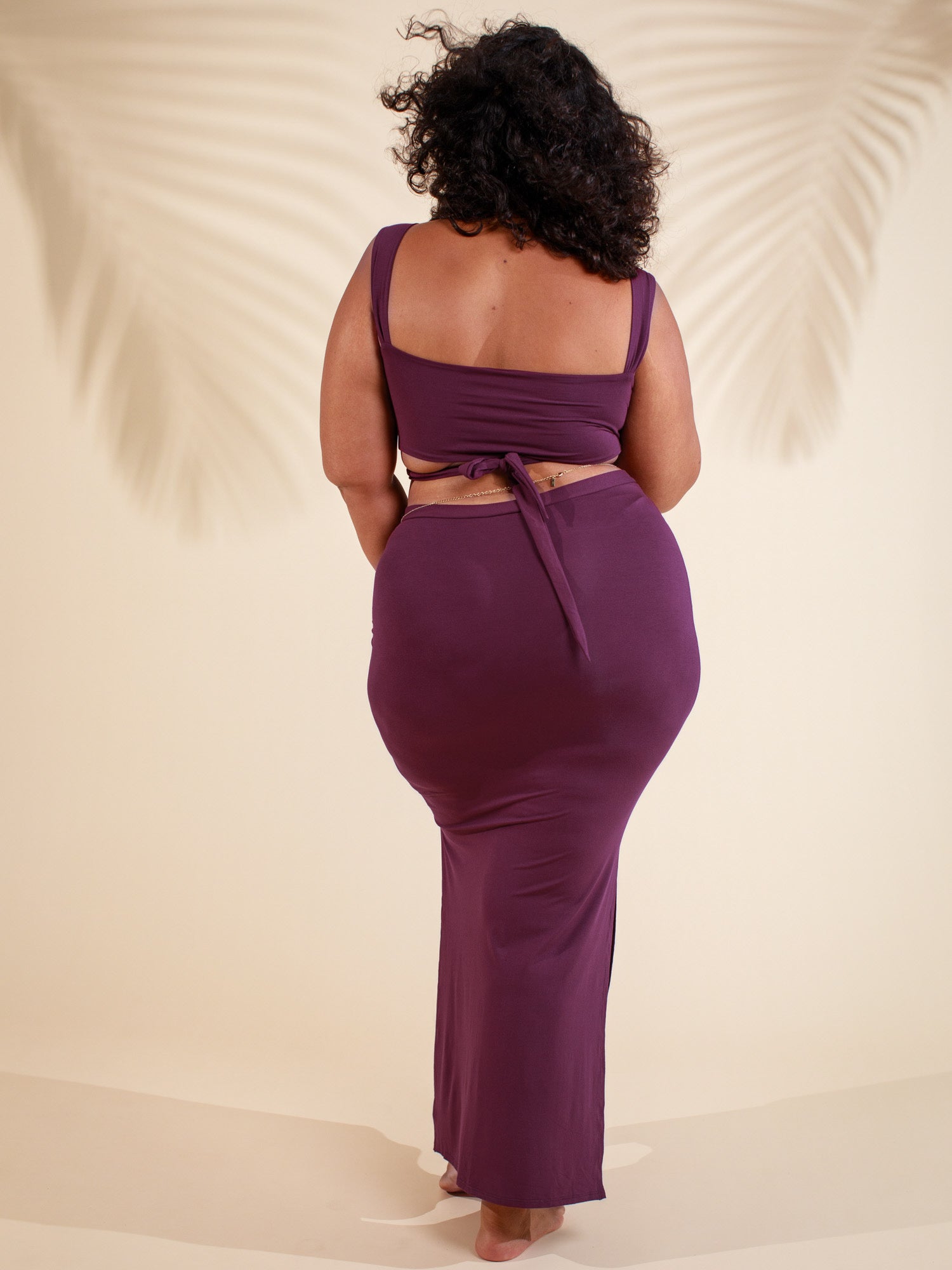 Emilia Top (2-Way) - Amethyst Purple