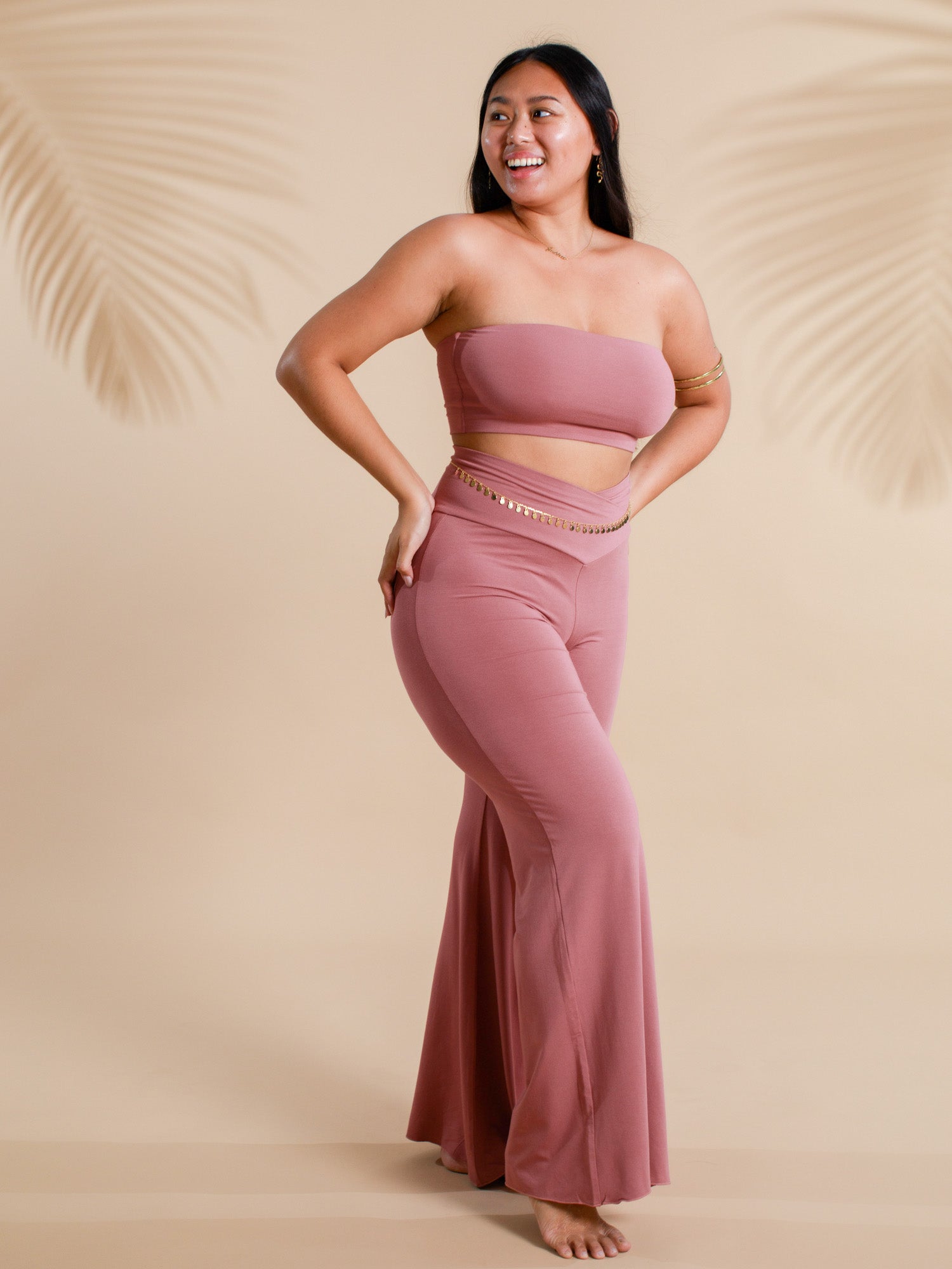 Bandito Top - Dusty Rose