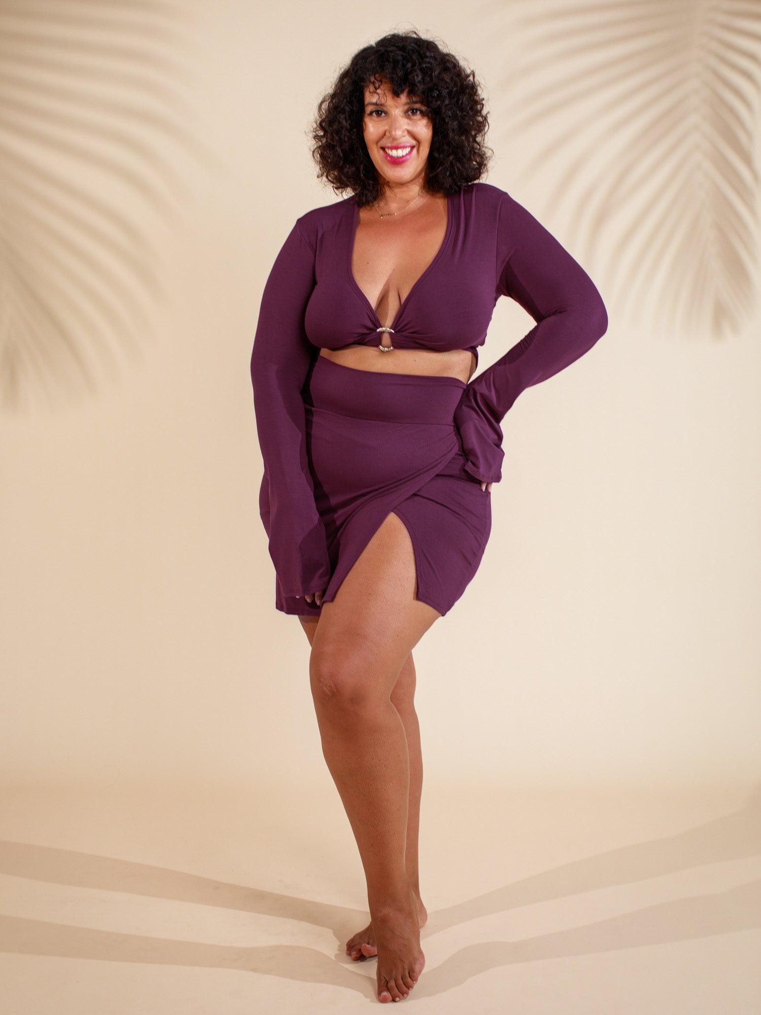 Juliette Top (5-Way) - Amethyst Purple