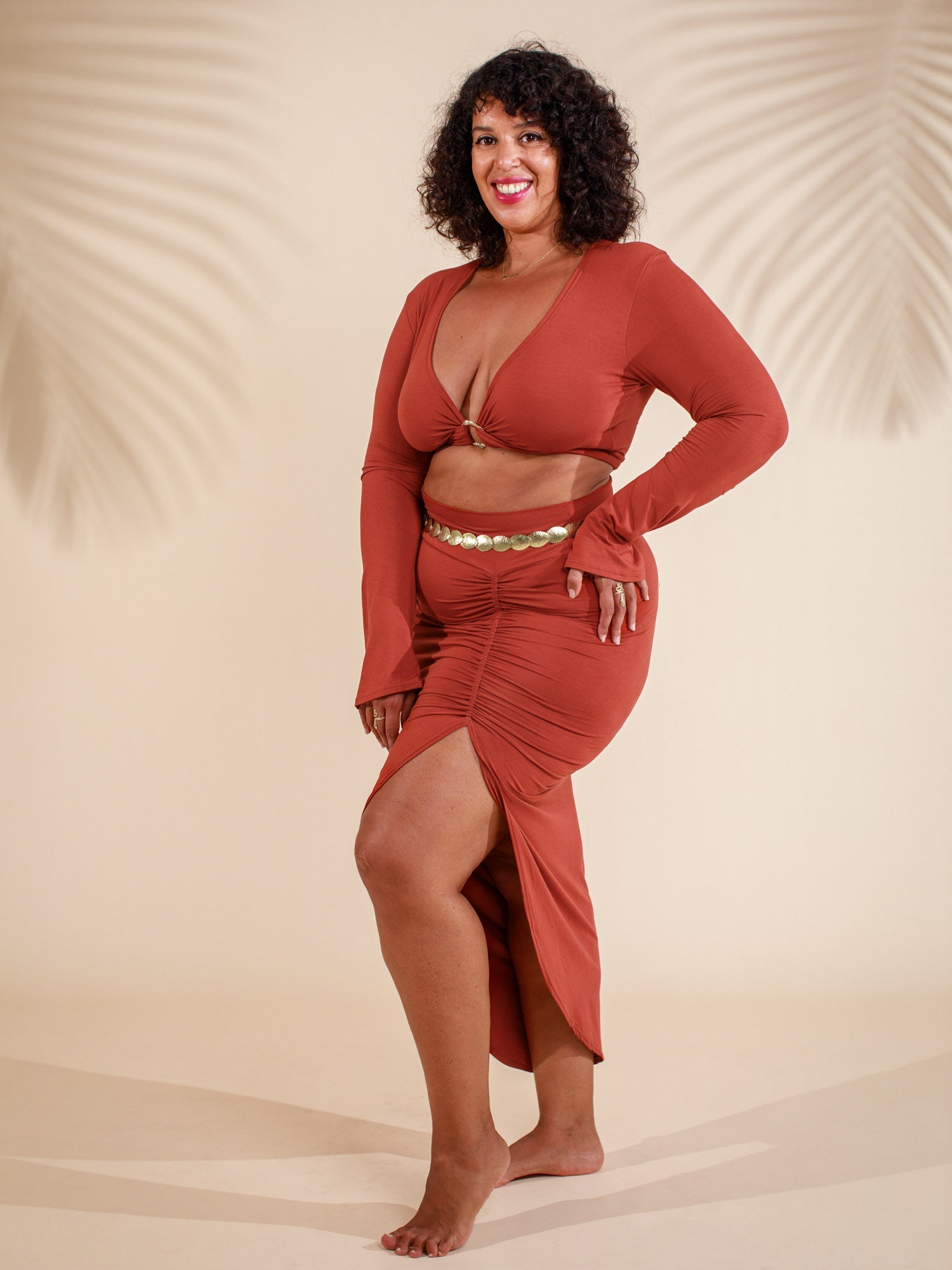 Juliette Top (5-Way) - Carnelian