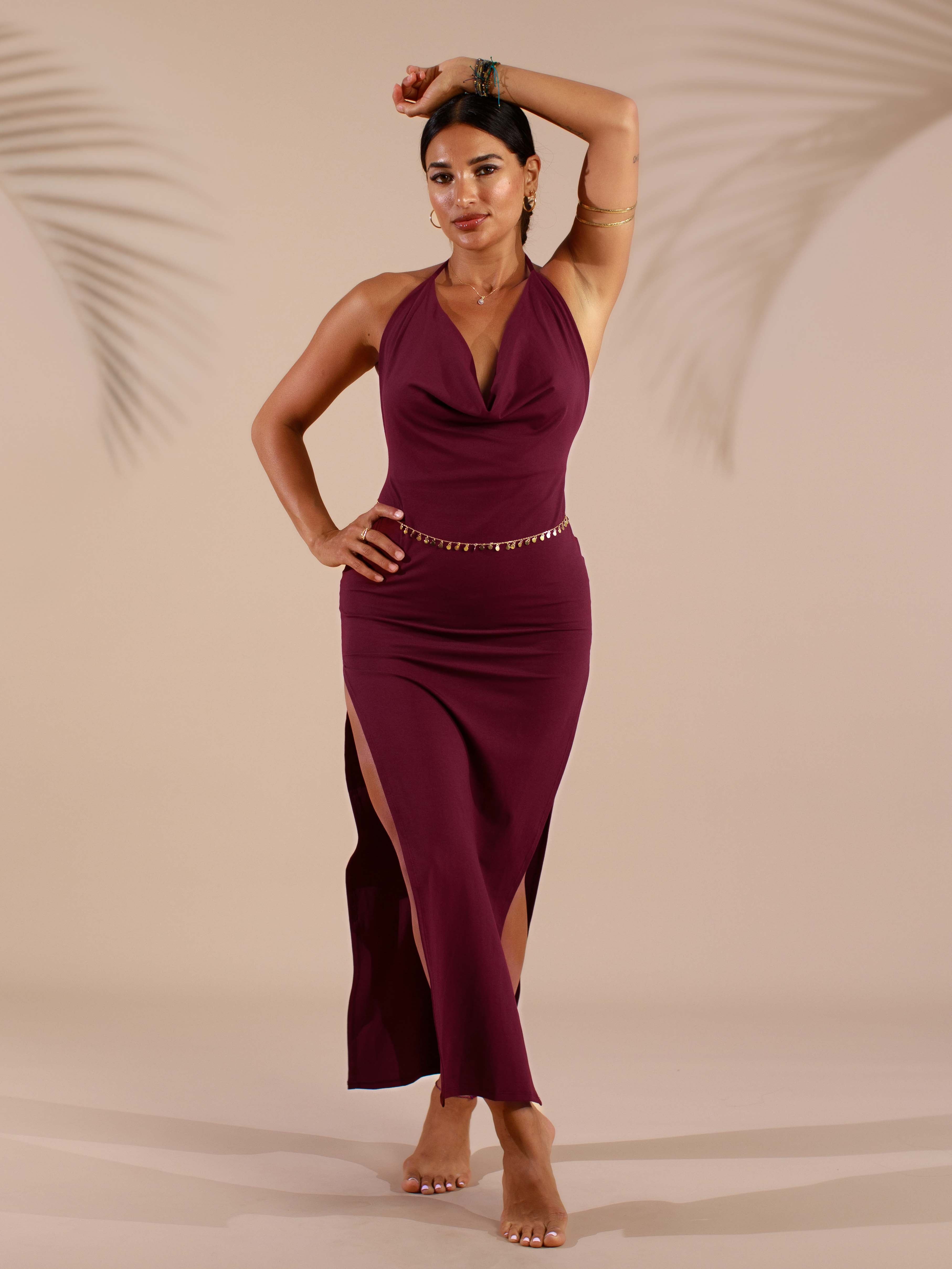 Lexi Dress - Cherry Stone