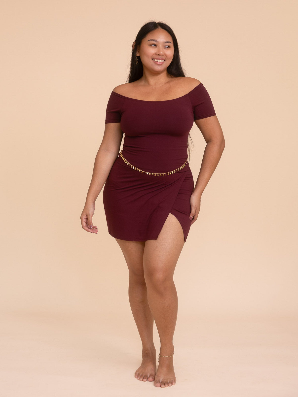 Demi Skort - Cherry Stone