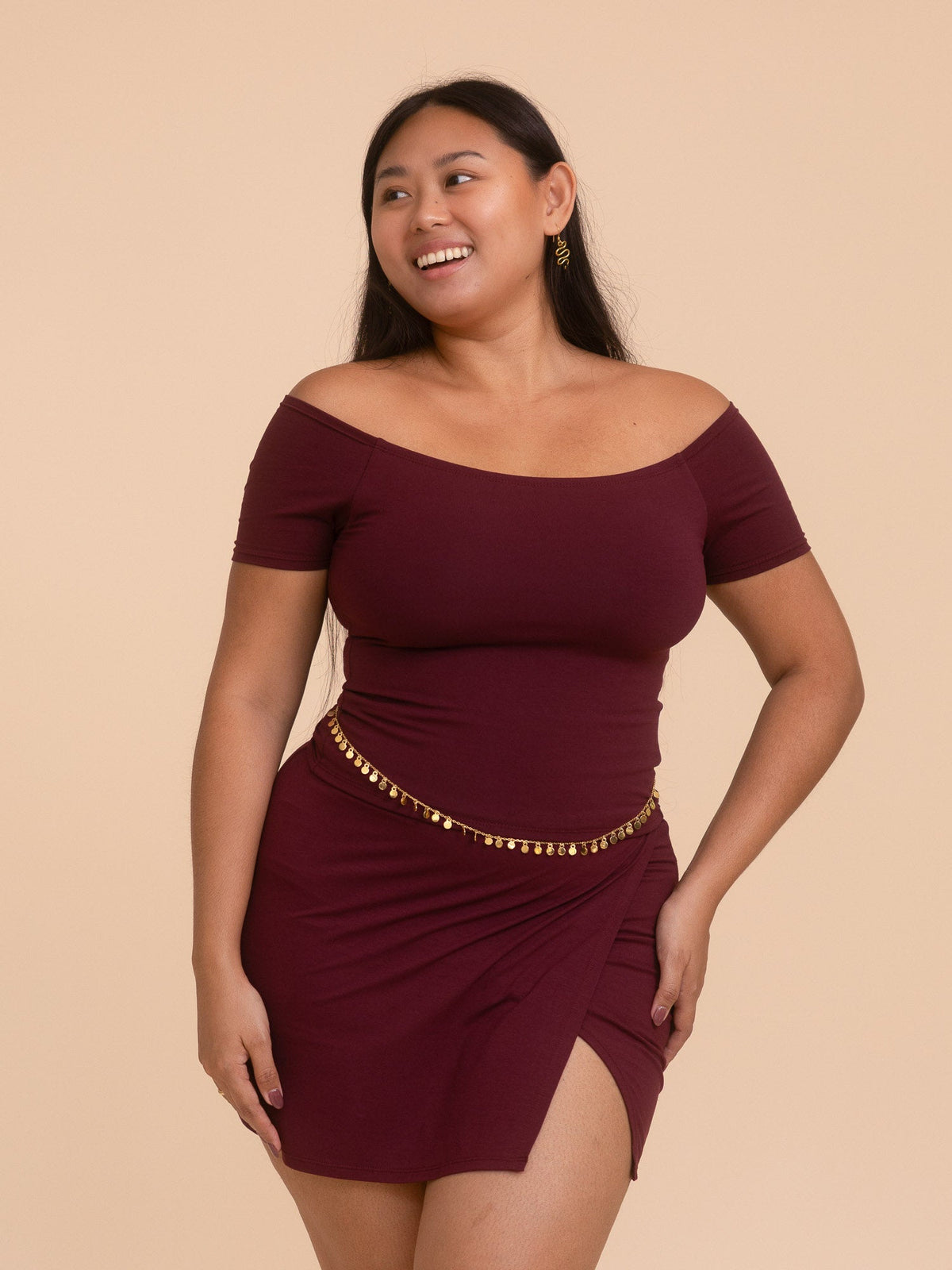 Demi Skort - Cherry Stone