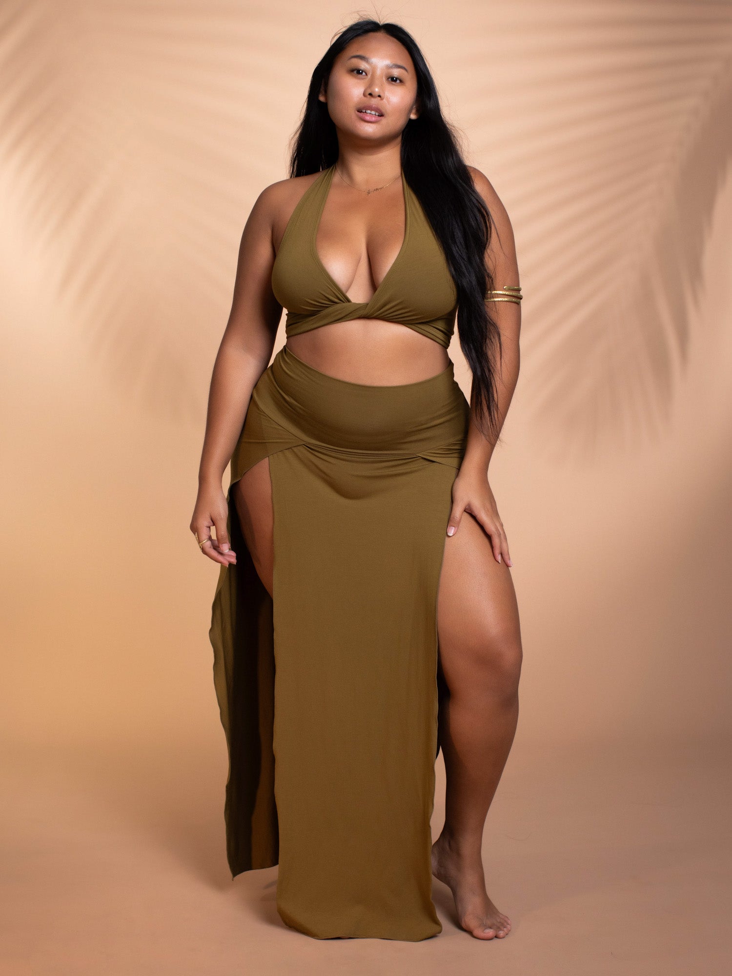 Serpent Top (5-Way) - Olive