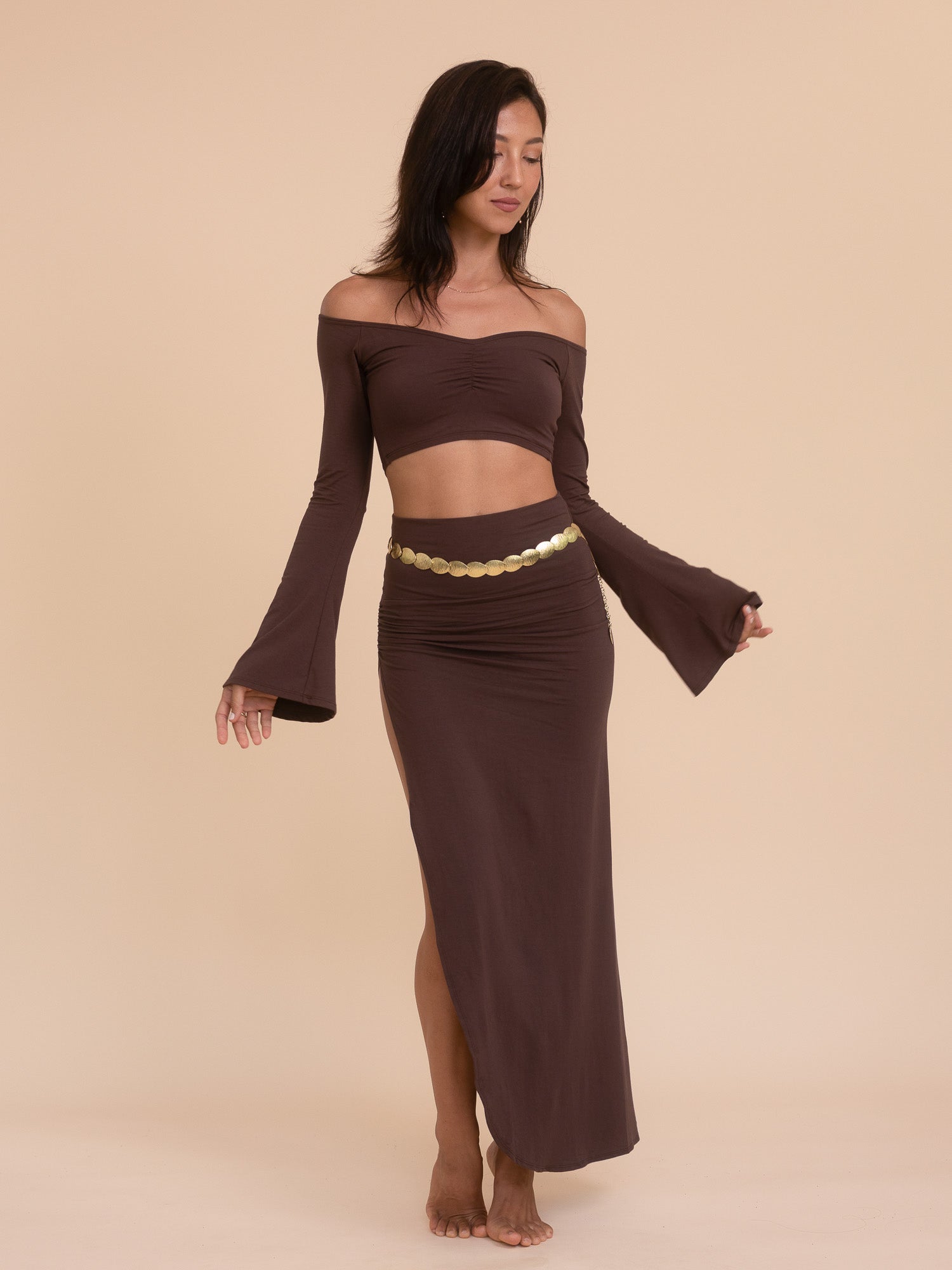 Nefertiti Skirt - Cacao