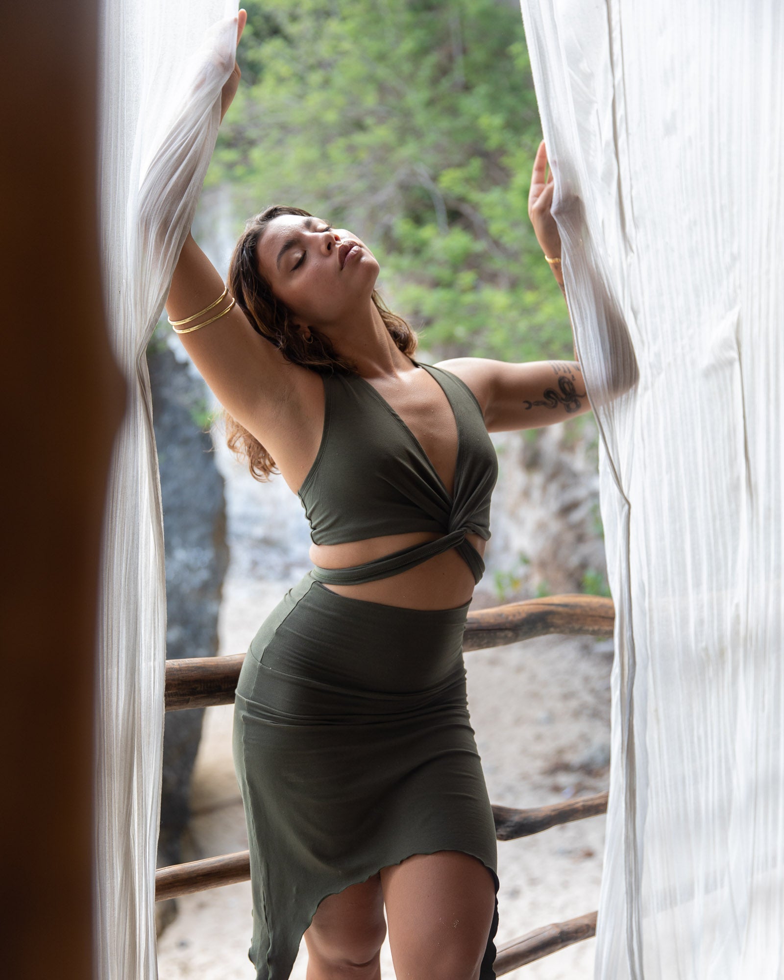 Serpent Top (5-Way) - Forest Jade