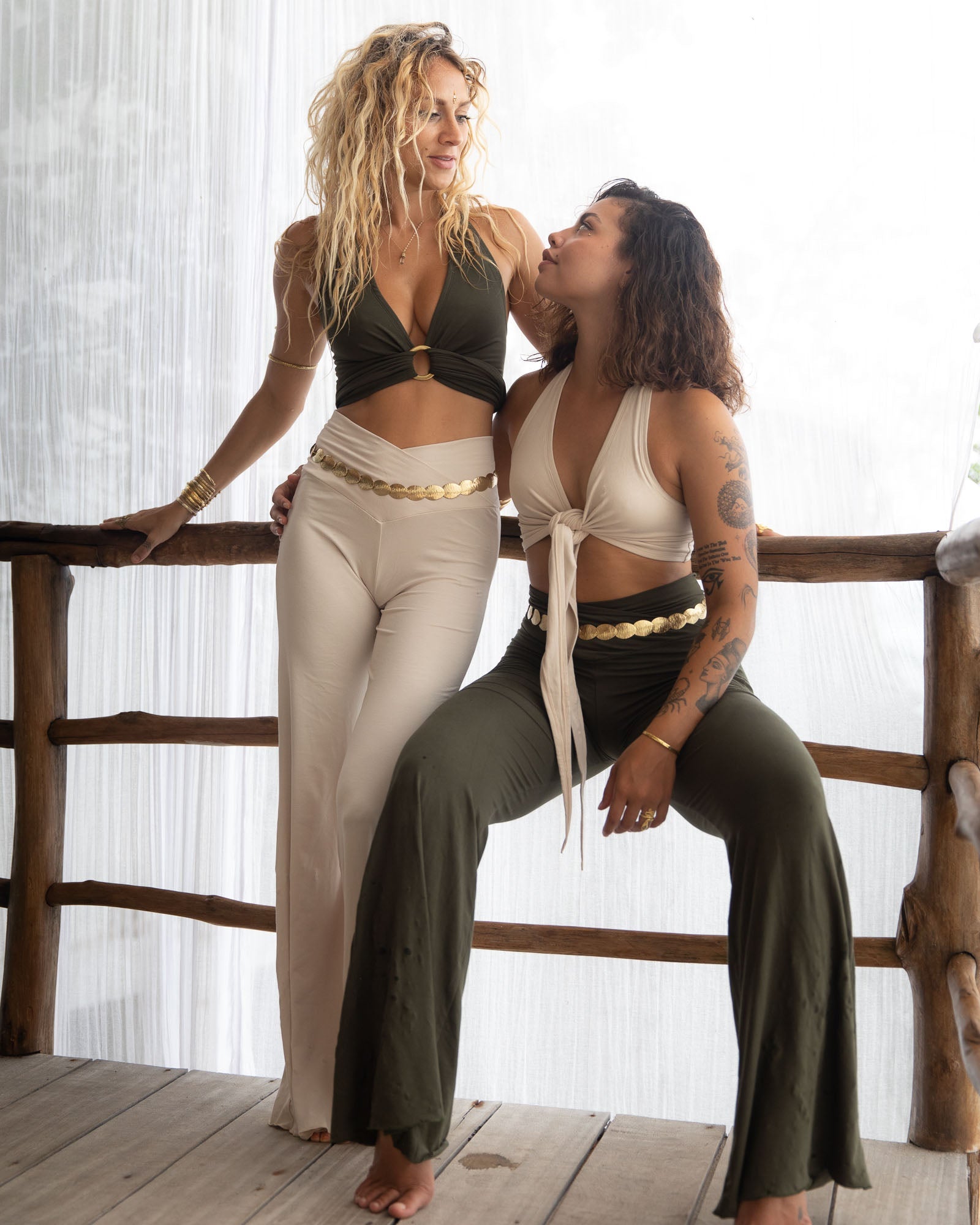 Freya Pant - Forest Jade