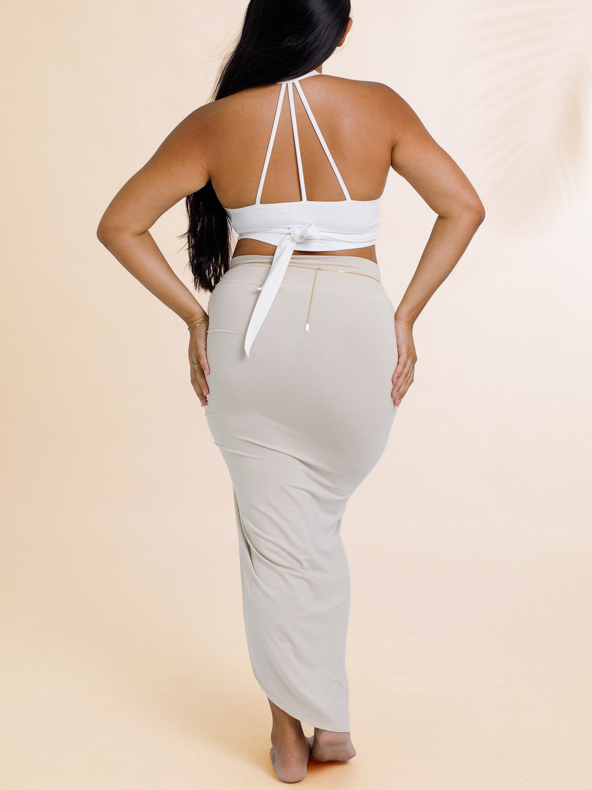 Isis Skirt - Sandy Pearl