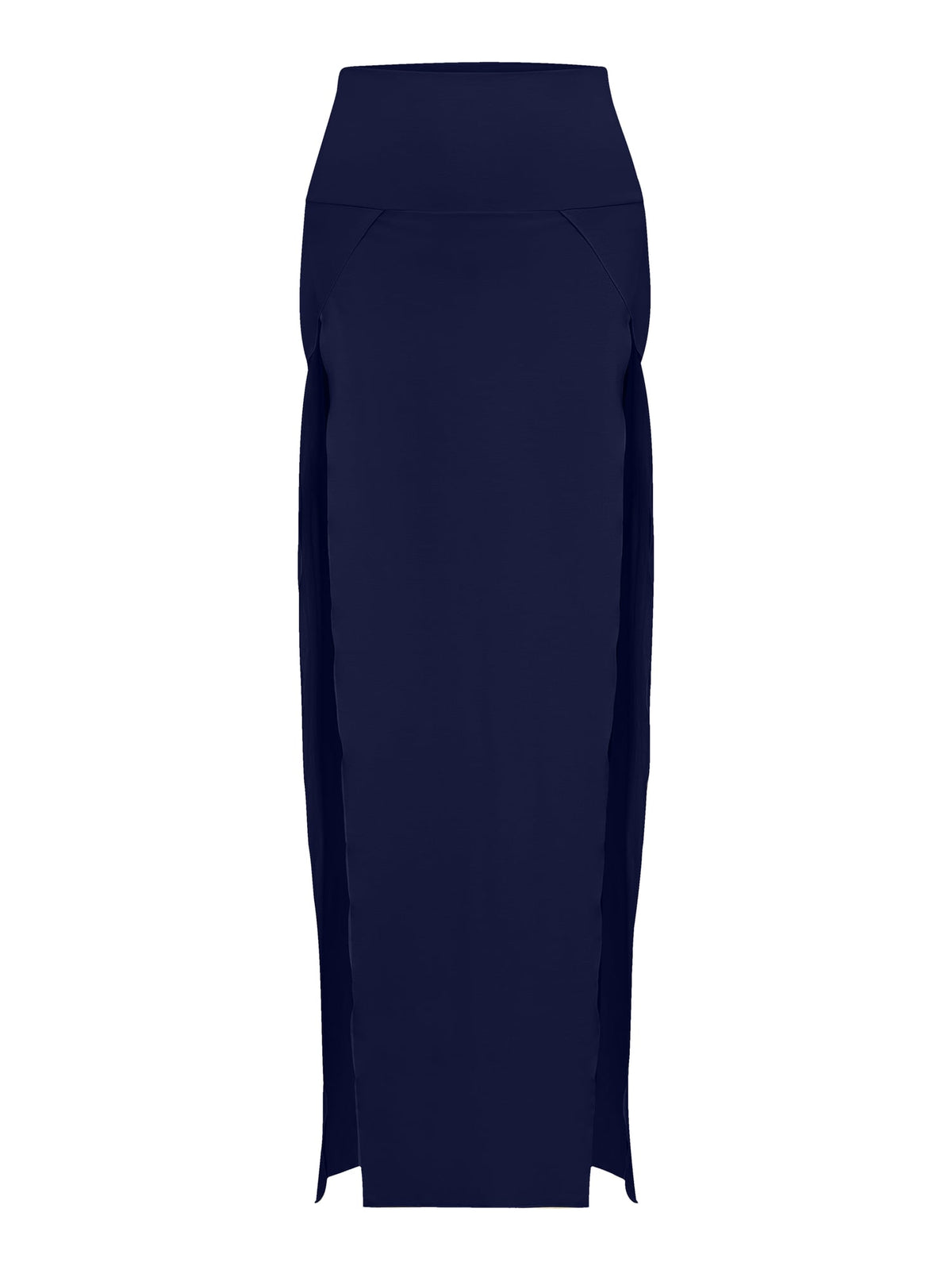 Cleopatra Slit Skirt - Midnight Blue