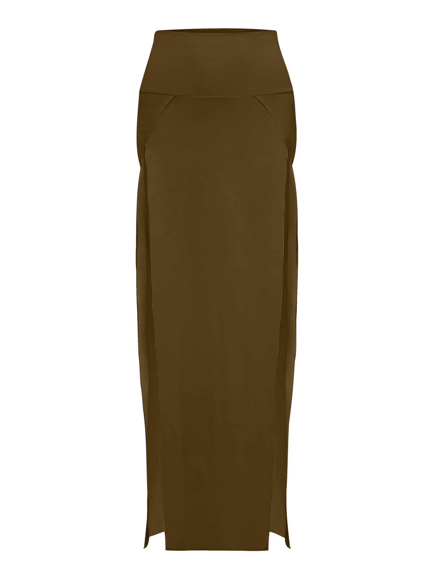 Cleopatra Slit Skirt - Olive