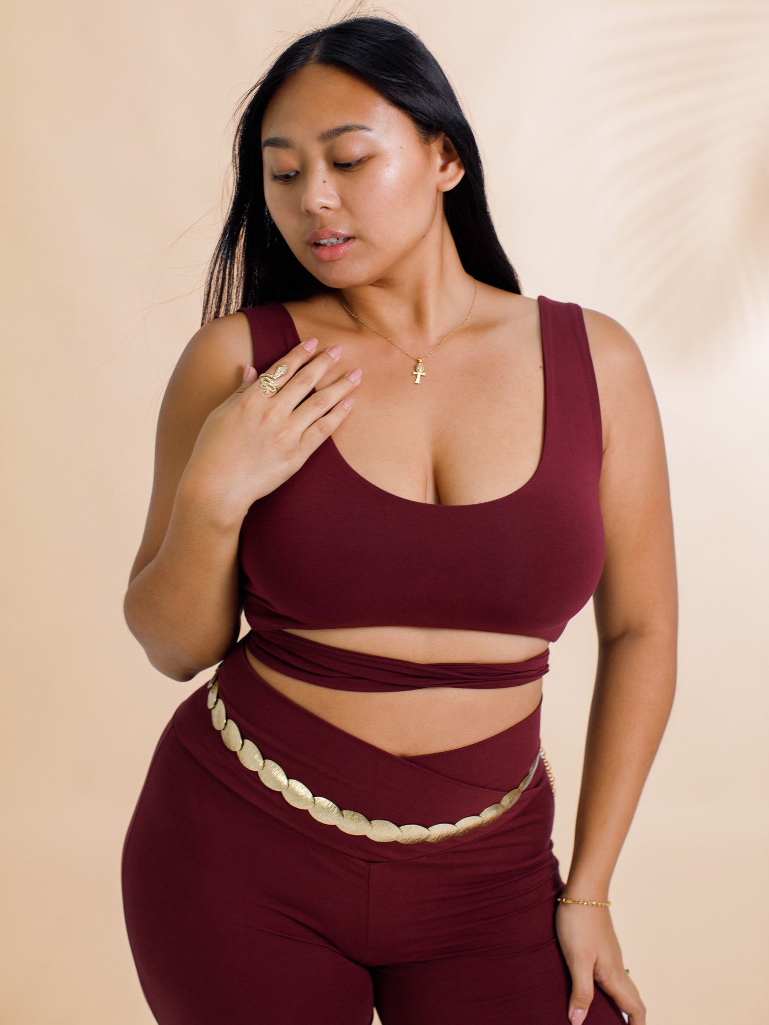 Reversible Artemis Top (5-Way) - Cherry Stone
