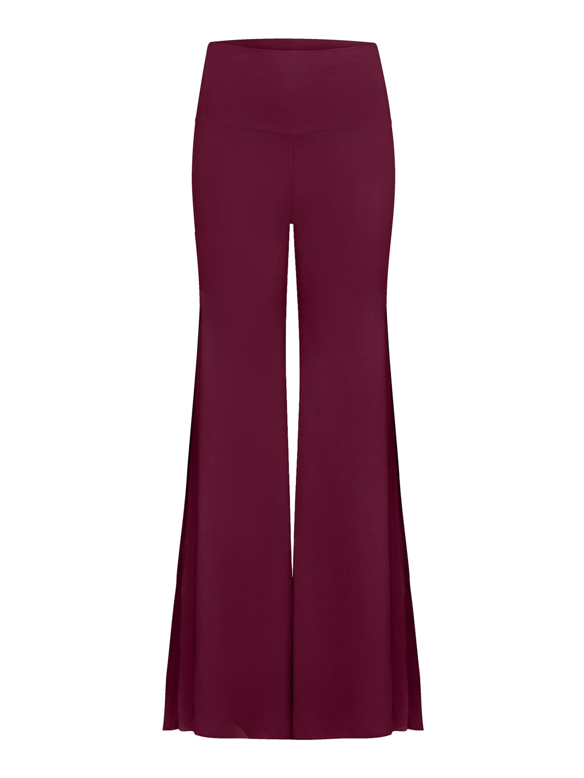 Juno Slit Pant - Cherry Stone