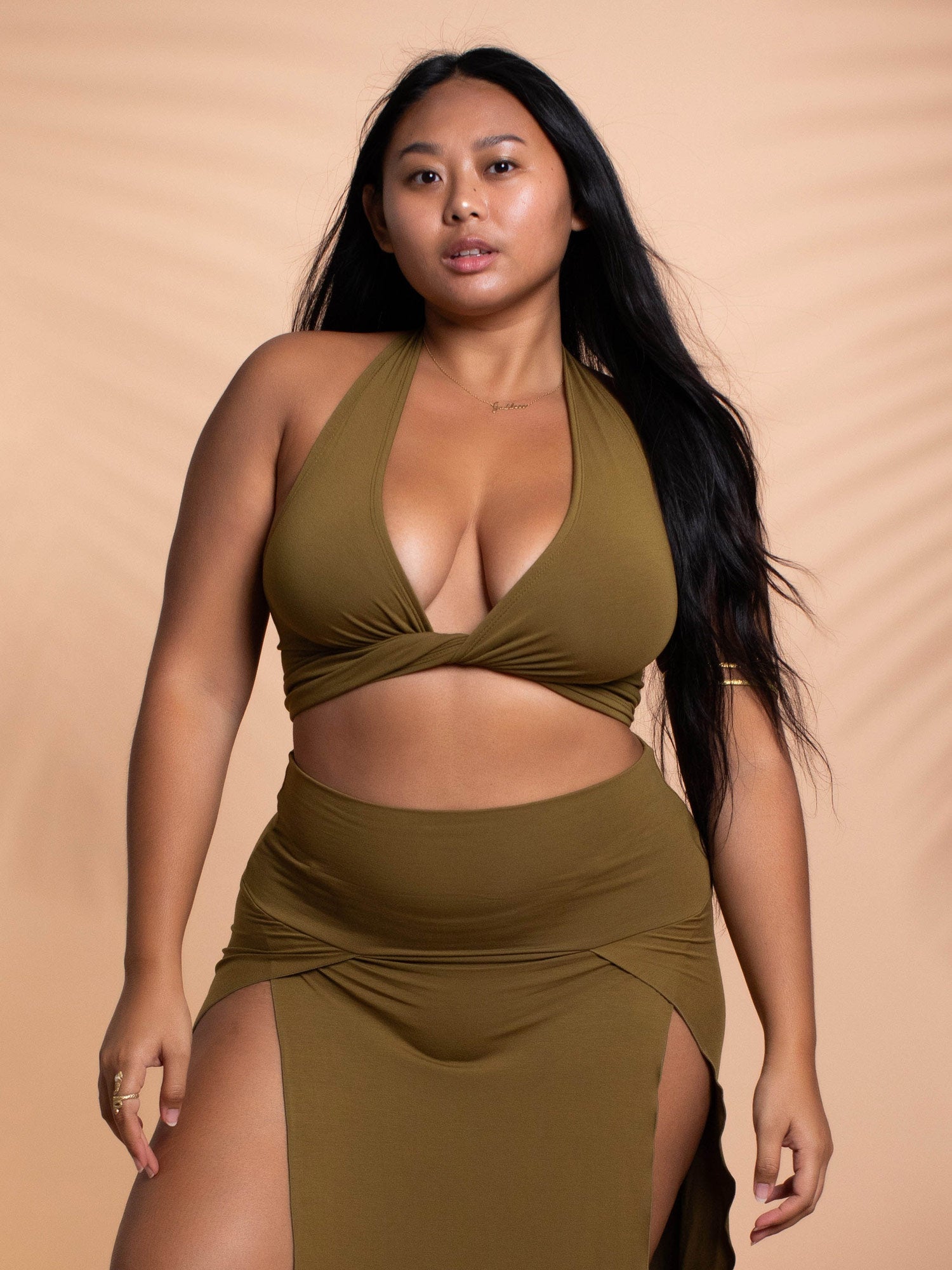 Serpent Top (5-Way) - Olive