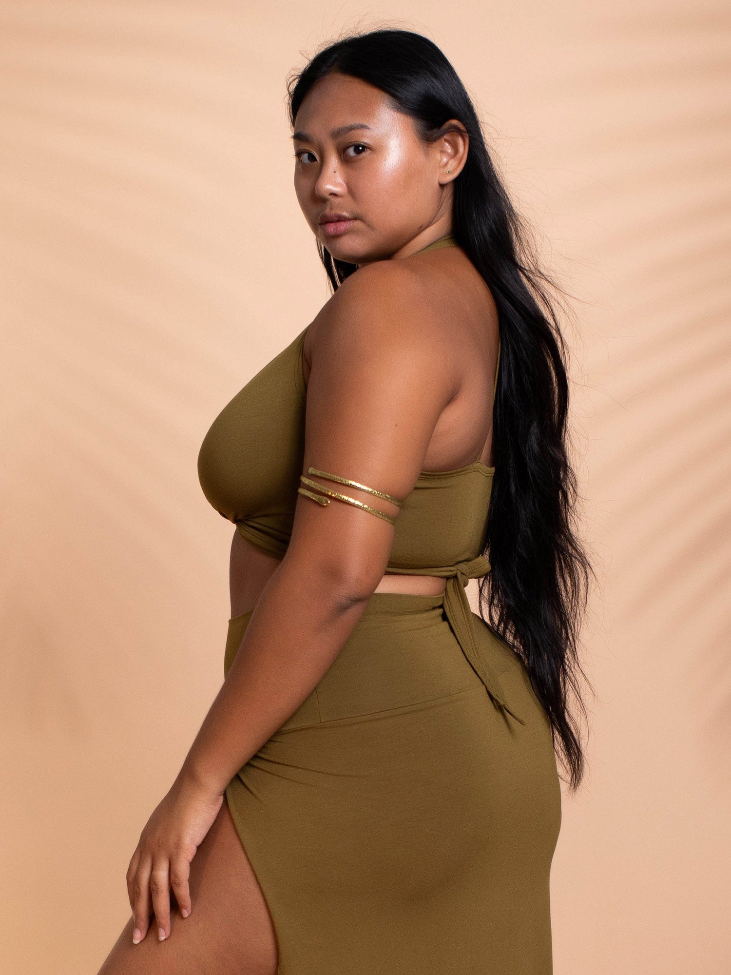 Serpent Top (5-Way) - Olive