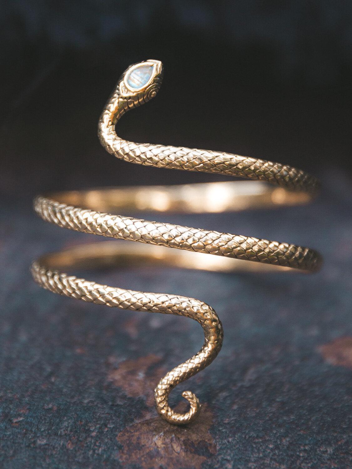 18kt Gold Plated , Moonstone