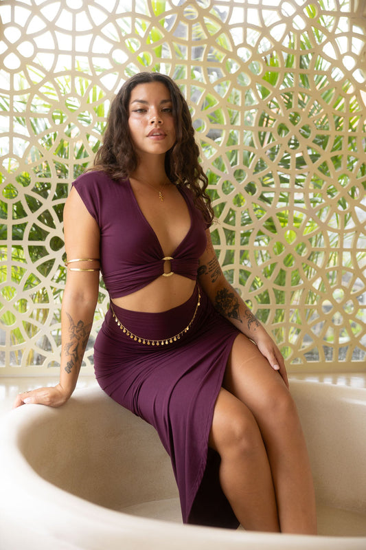 Anaya Top (5-Way)  - Amethyst Purple