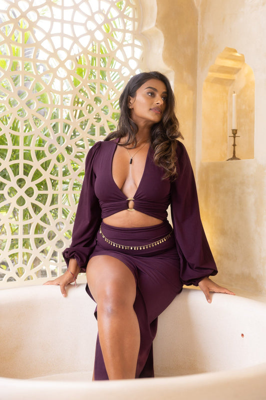 Nyla Top (5-Way) - Amethyst Purple