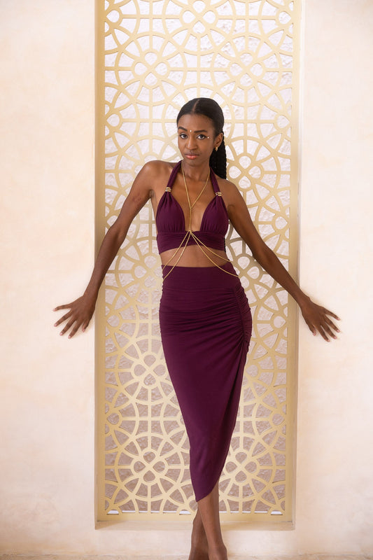 Celeste Top - Amethyst Purple