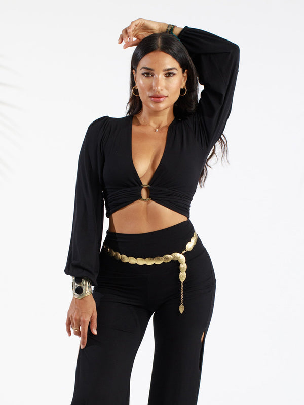 Nyla Top (5-Way) - Black Onyx