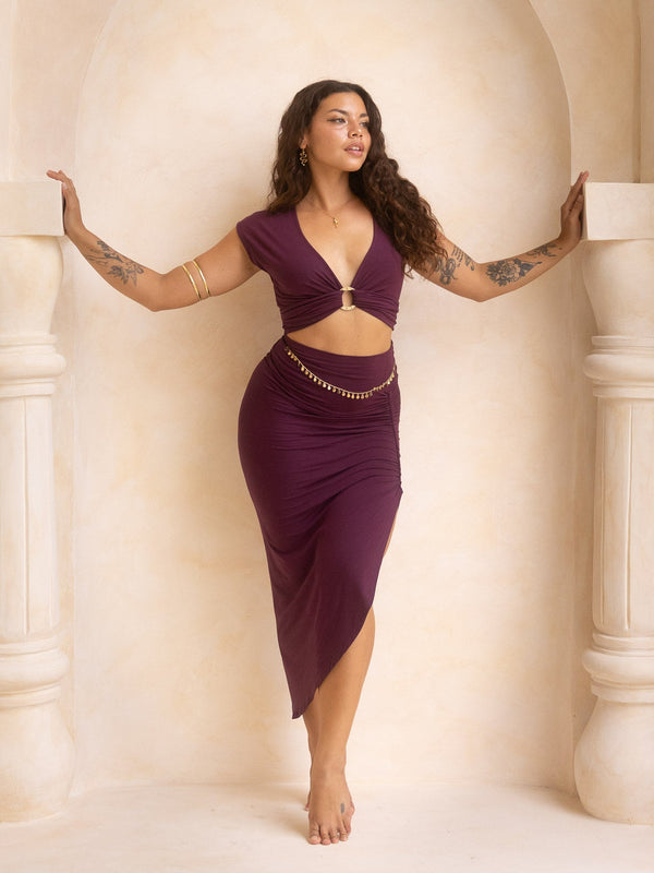 Isis Skirt - Amethyst Purple