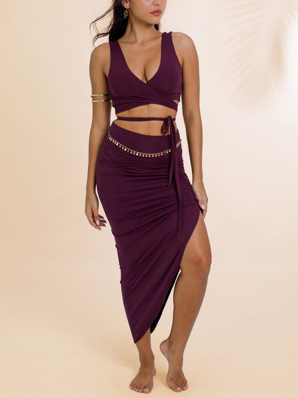 Isis Skirt - Amethyst Purple