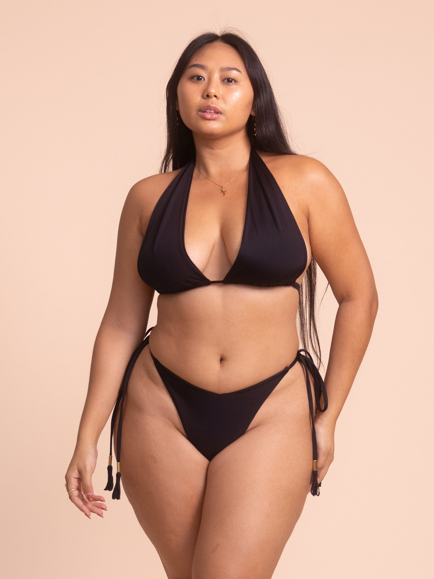 Solara Bikini Top (9-Way) - Black Onyx