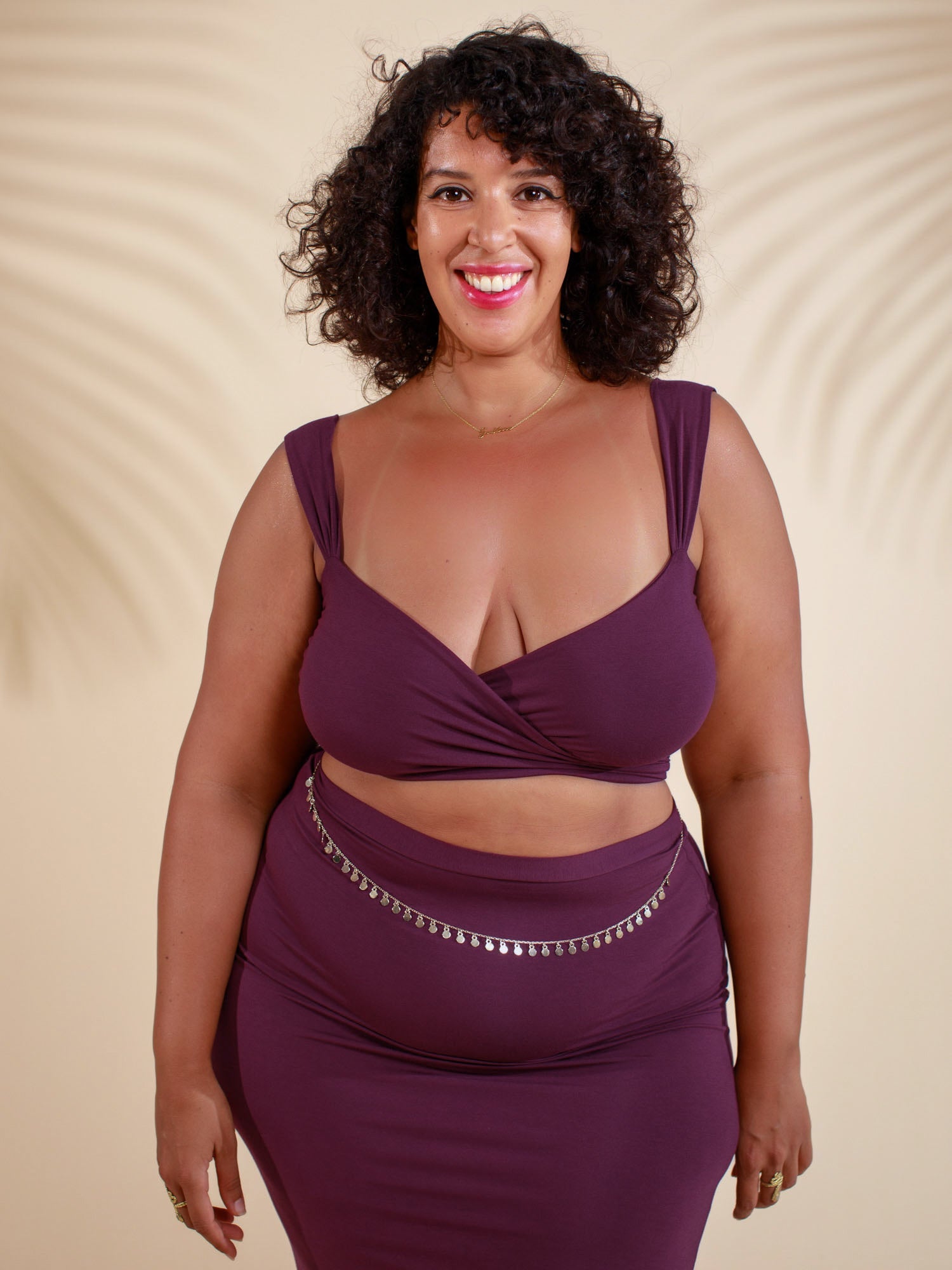 Emilia Top (2-Way) - Amethyst Purple