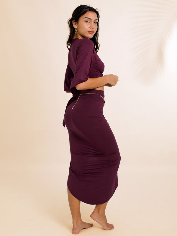 Isis Skirt - Amethyst Purple