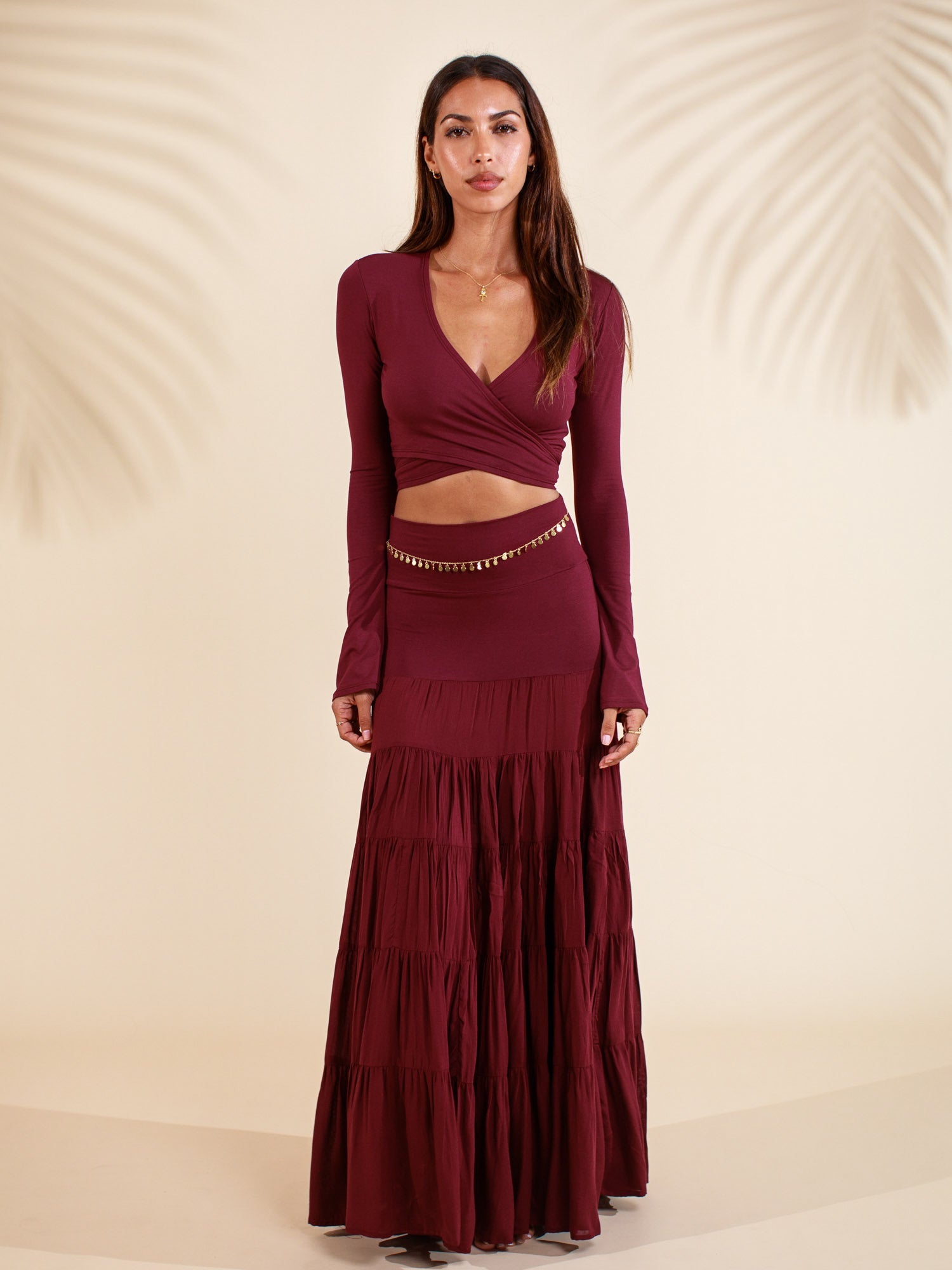 Esme Skirt - Cherry Stone