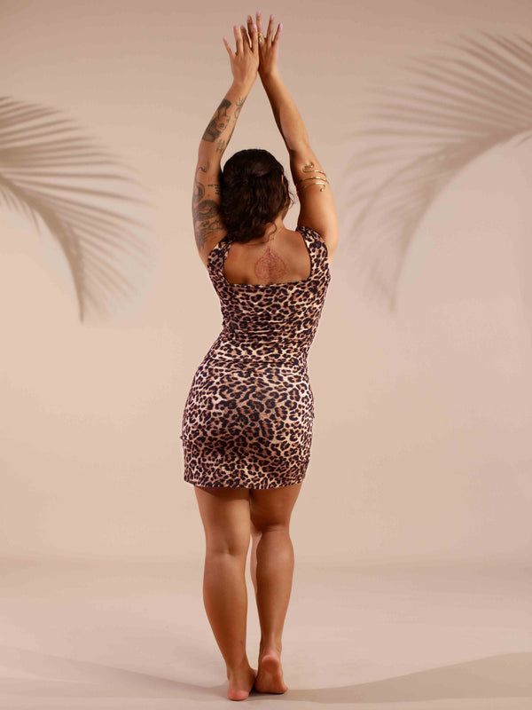 Lola Top - Organic Leopard