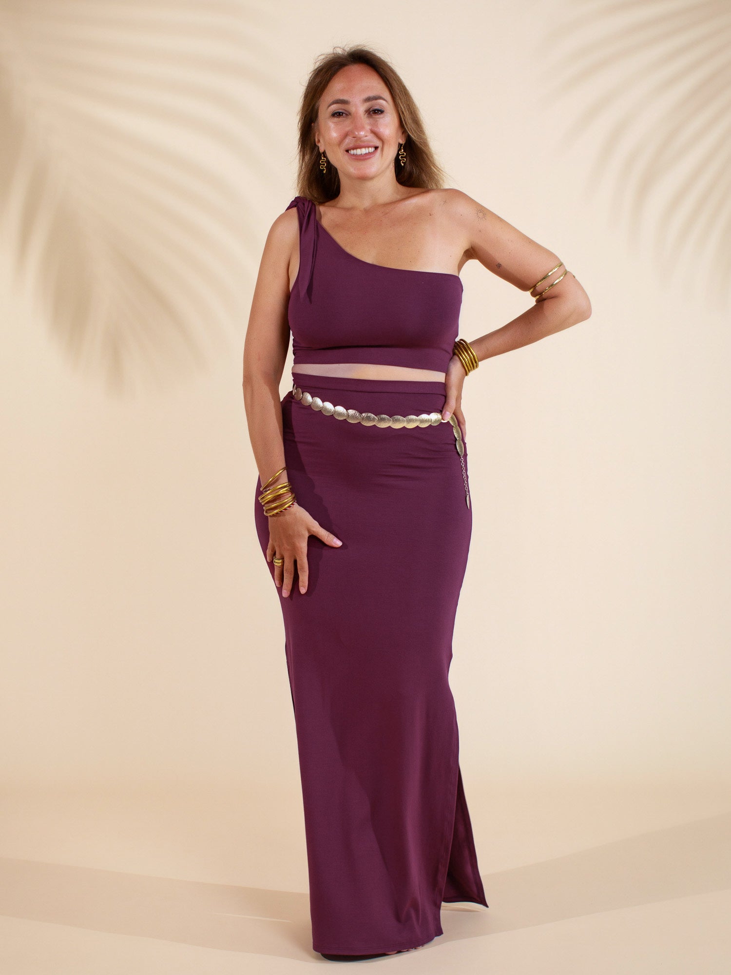 Alexandra Skirt - Amethyst Purple