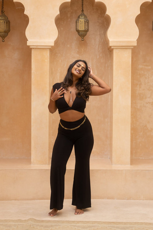 Freya Pant - Black Onyx